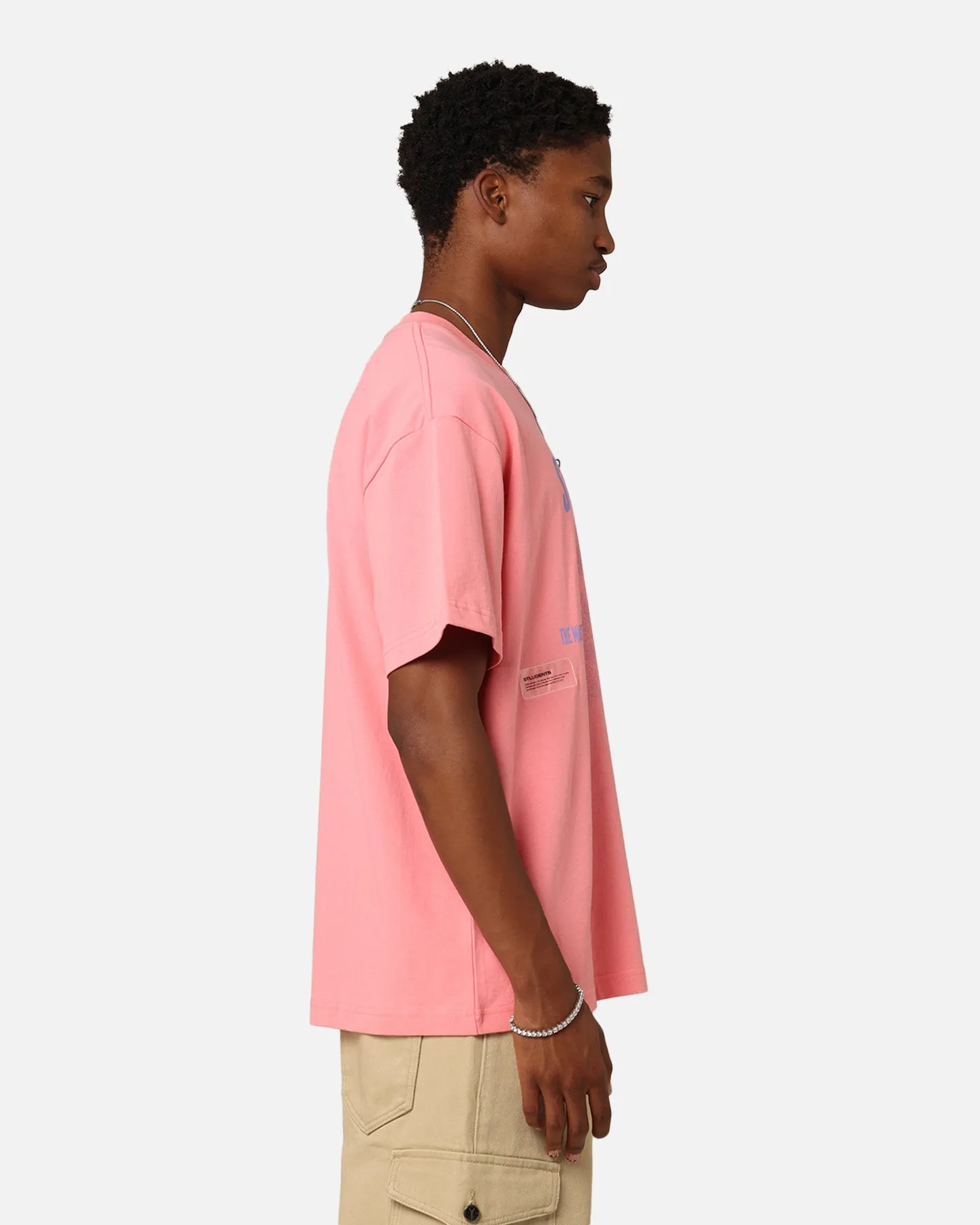 Students Golf Reality T-Shirt Salmon tall size Flexible Ribbed Cuffs