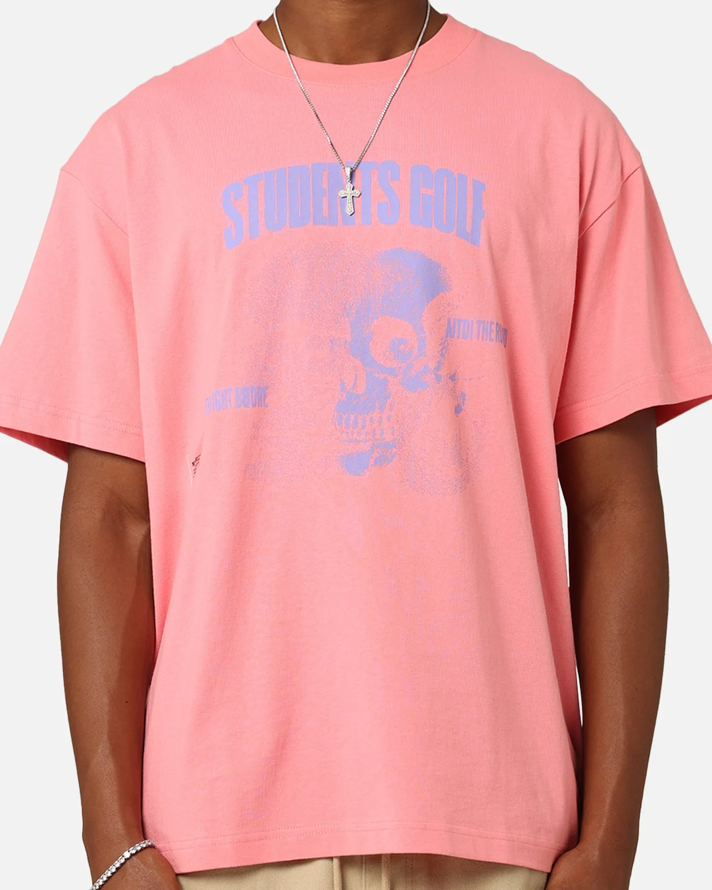 Cool Comfort Trendy Comfort Students Golf Reality T-Shirt Salmon