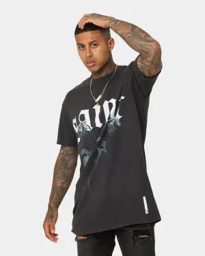 Saint Morta True Love Lafayette Vintage T-Shirt Vintage Black Hypoallergenic fabric Slim Fit Cut