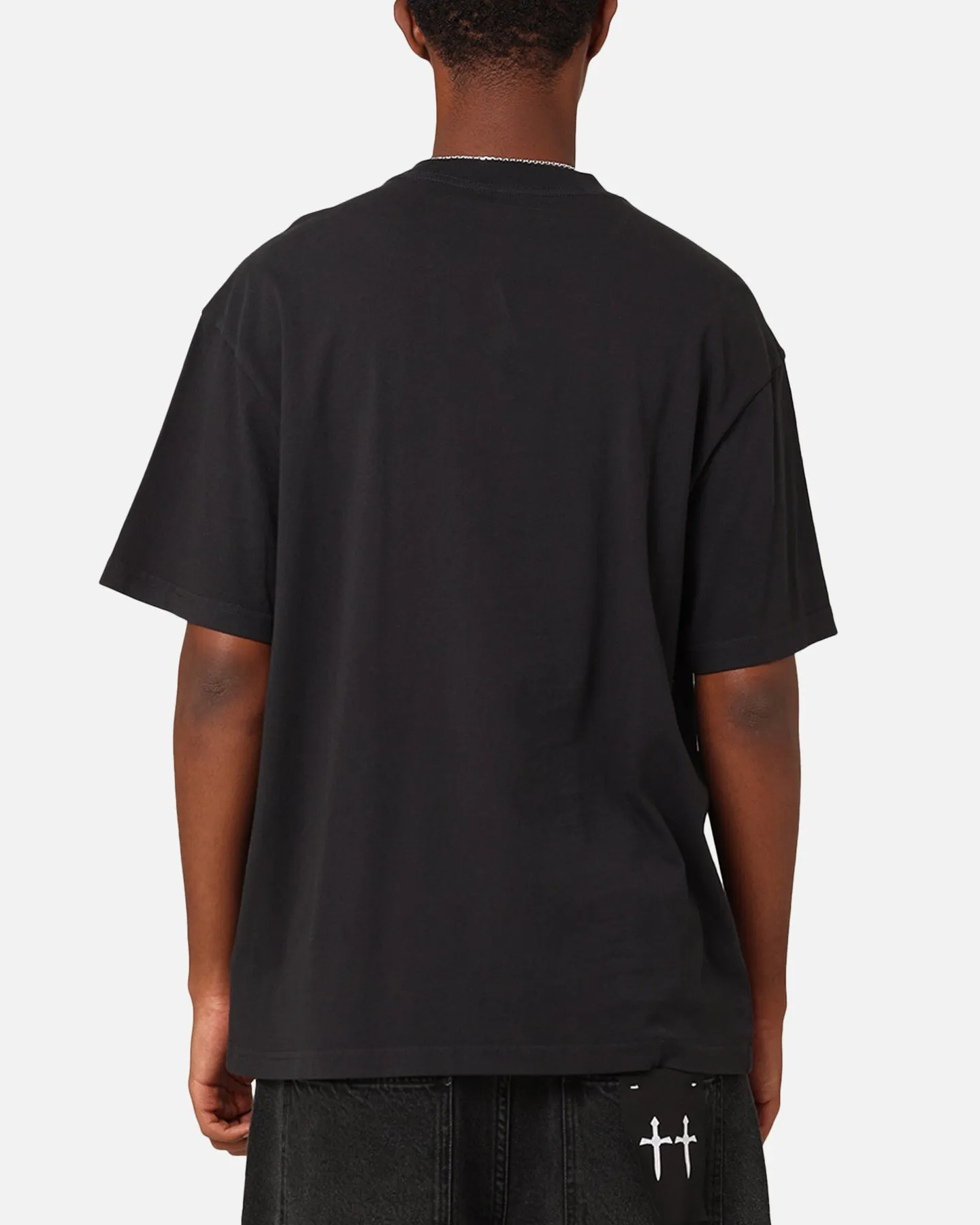 Smart Layering Casual Comfort Layer Mitchell & Ness Los Angeles Lakers Rings T-Shirt Faded Black