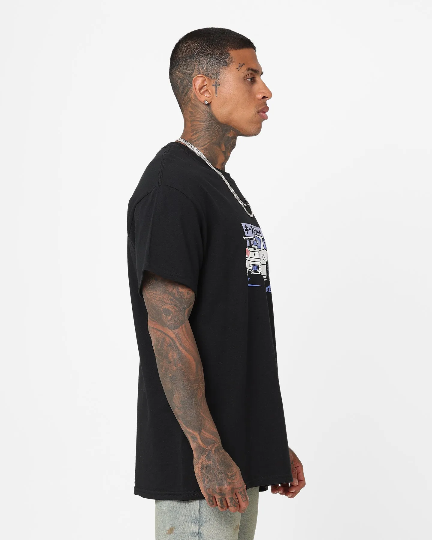 Key Street Kaiju Karuma T-Shirt Black Casual Style Wear