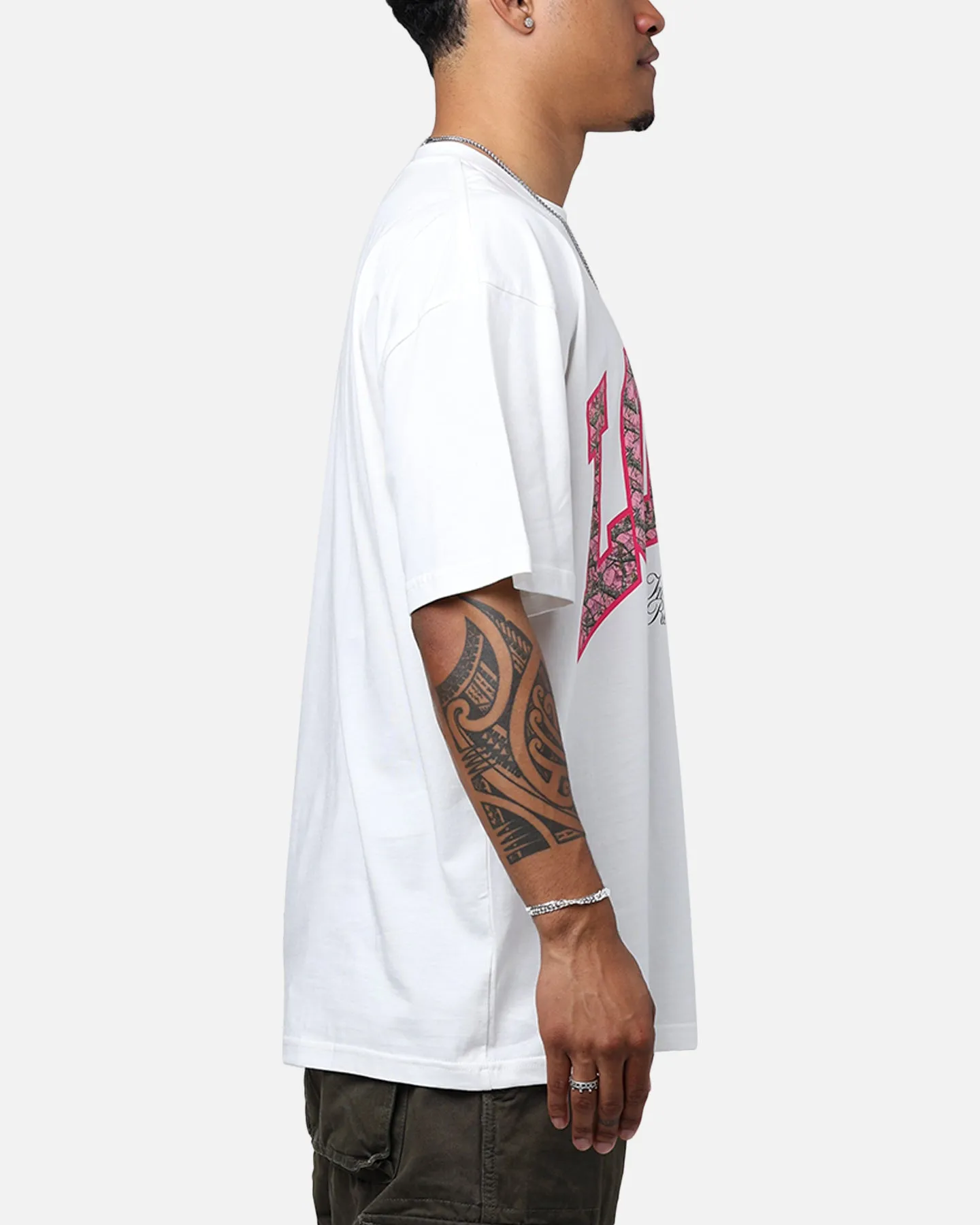 color blocking Loiter Hunter T-Shirt Off-White