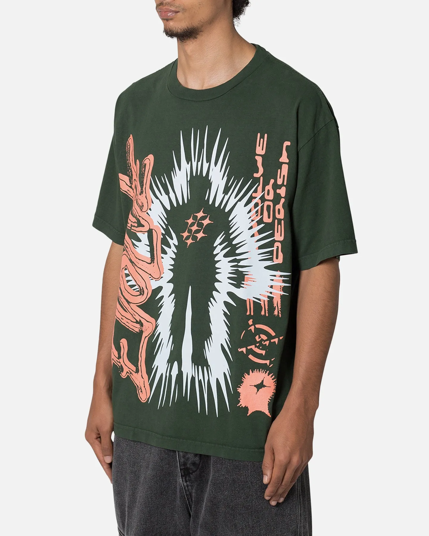MNML Personal Evolution T-Shirt Green Cool and Relaxed