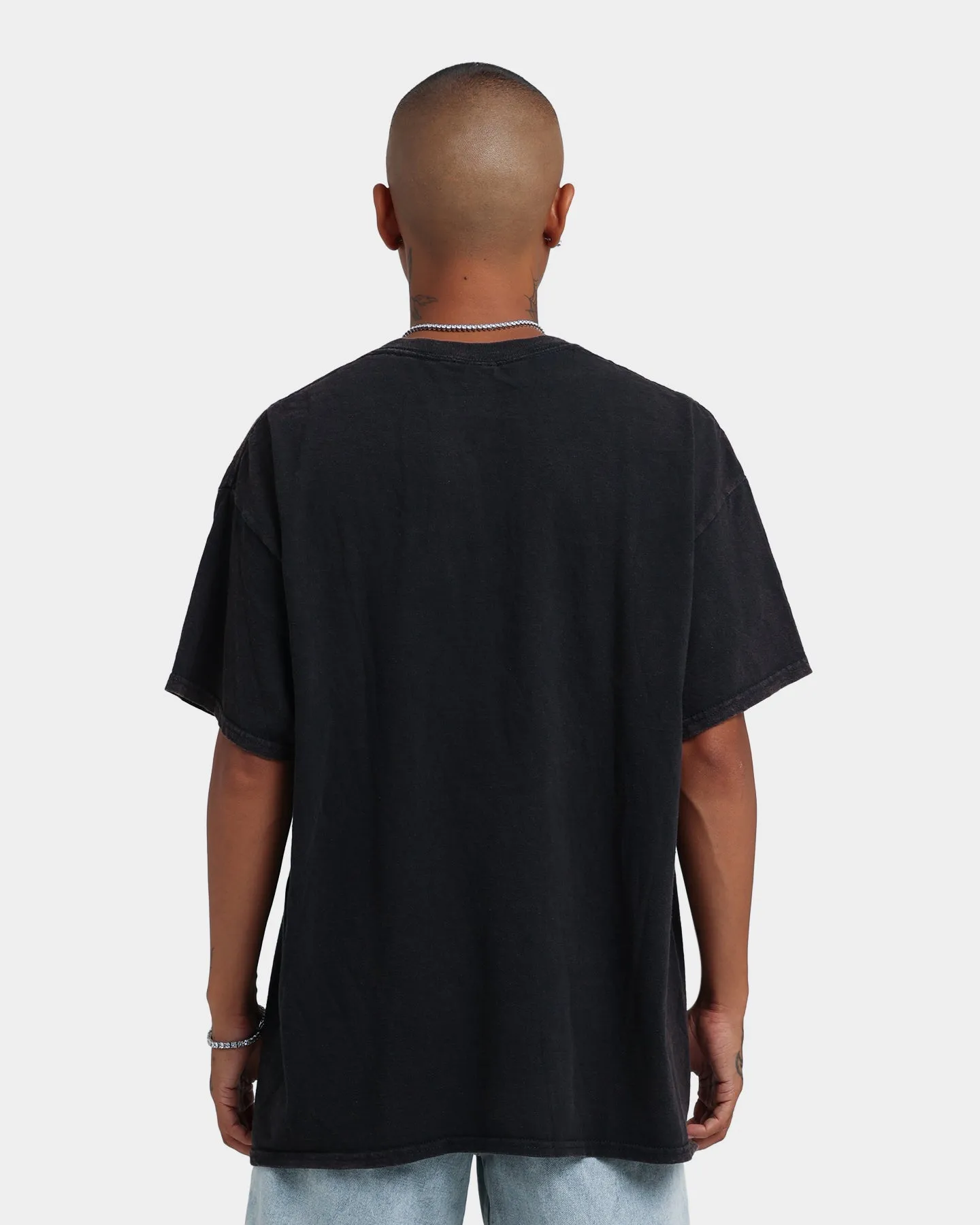 Temperature Control Fabric Goat Crew Tennis Club Vintage T-Shirt Black Wash