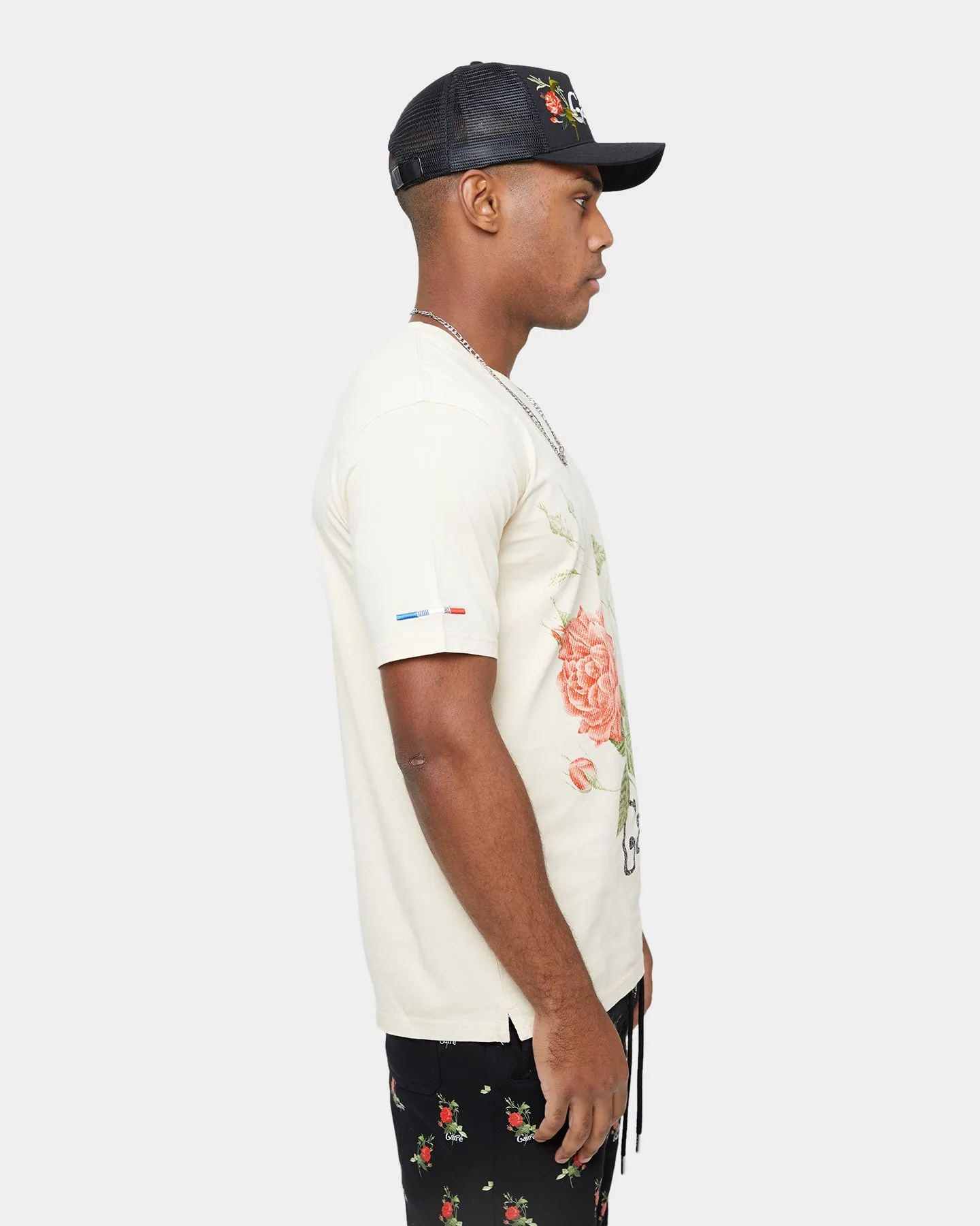polo neck Carre Ament Vintage Classic Short Sleeve T-Shirt Washed Stone