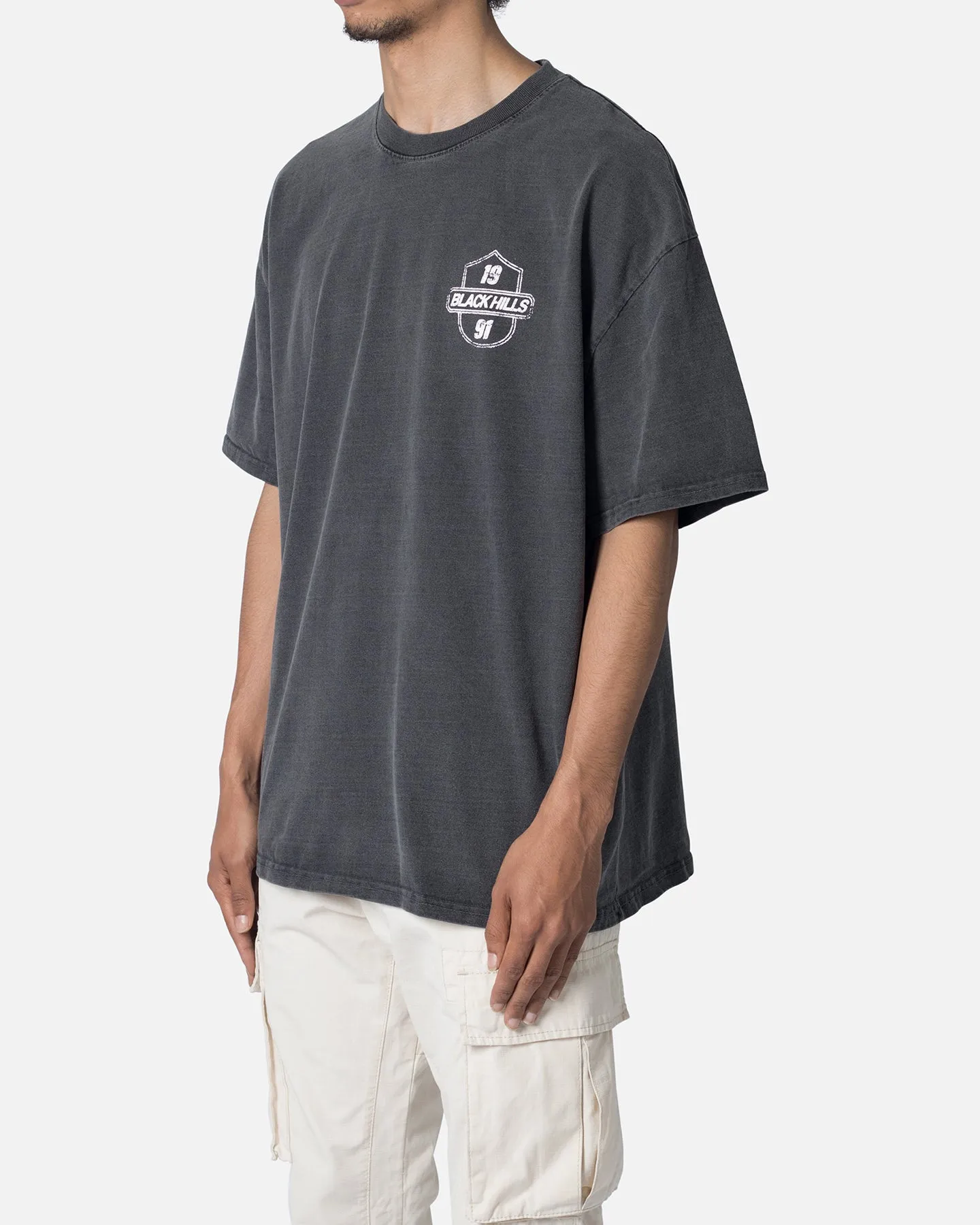 MNML Black Hills T-Shirt Washed Black ComfortFirst