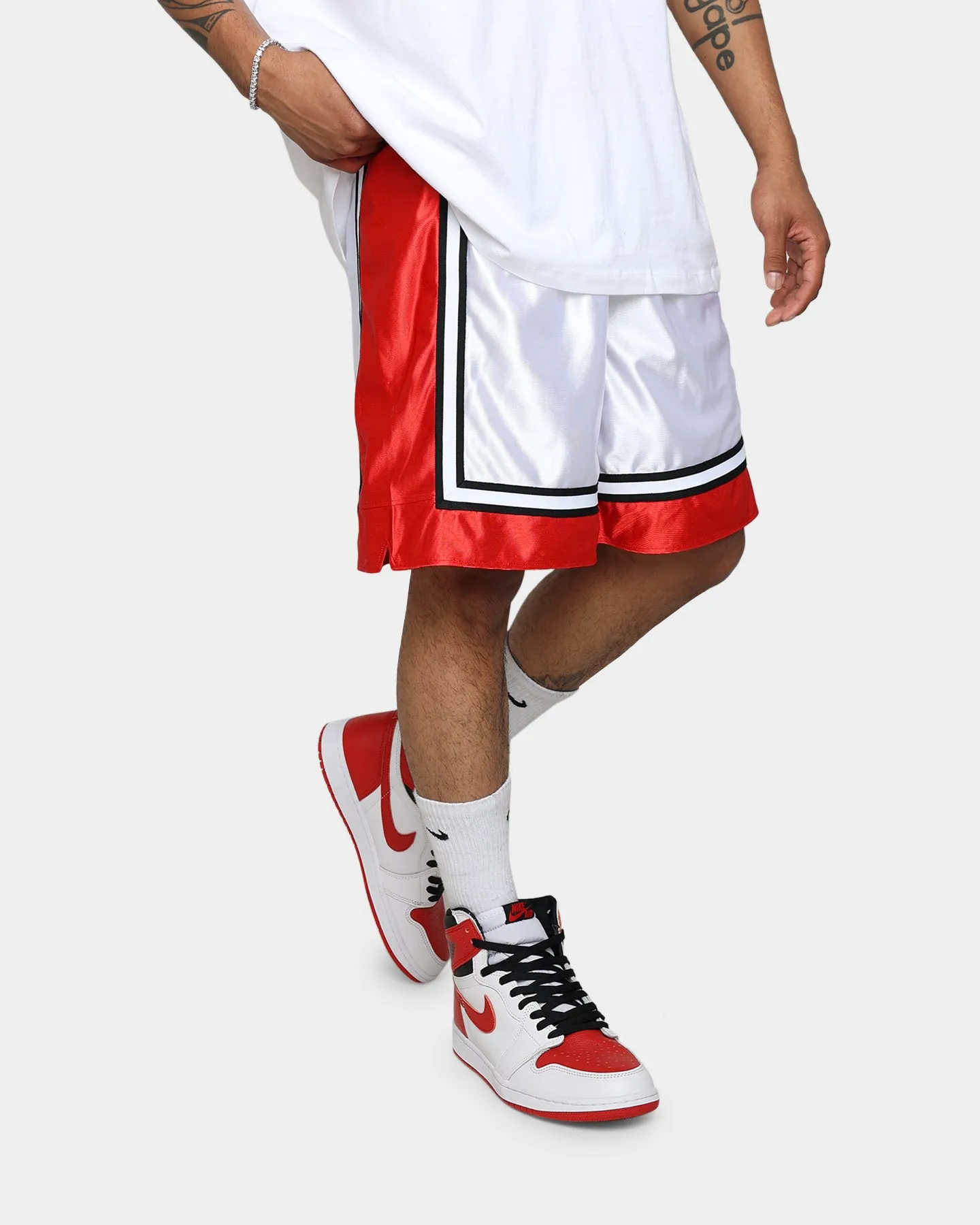 19Nine UNLV Legacy Shorts White Everyday Feel light texture