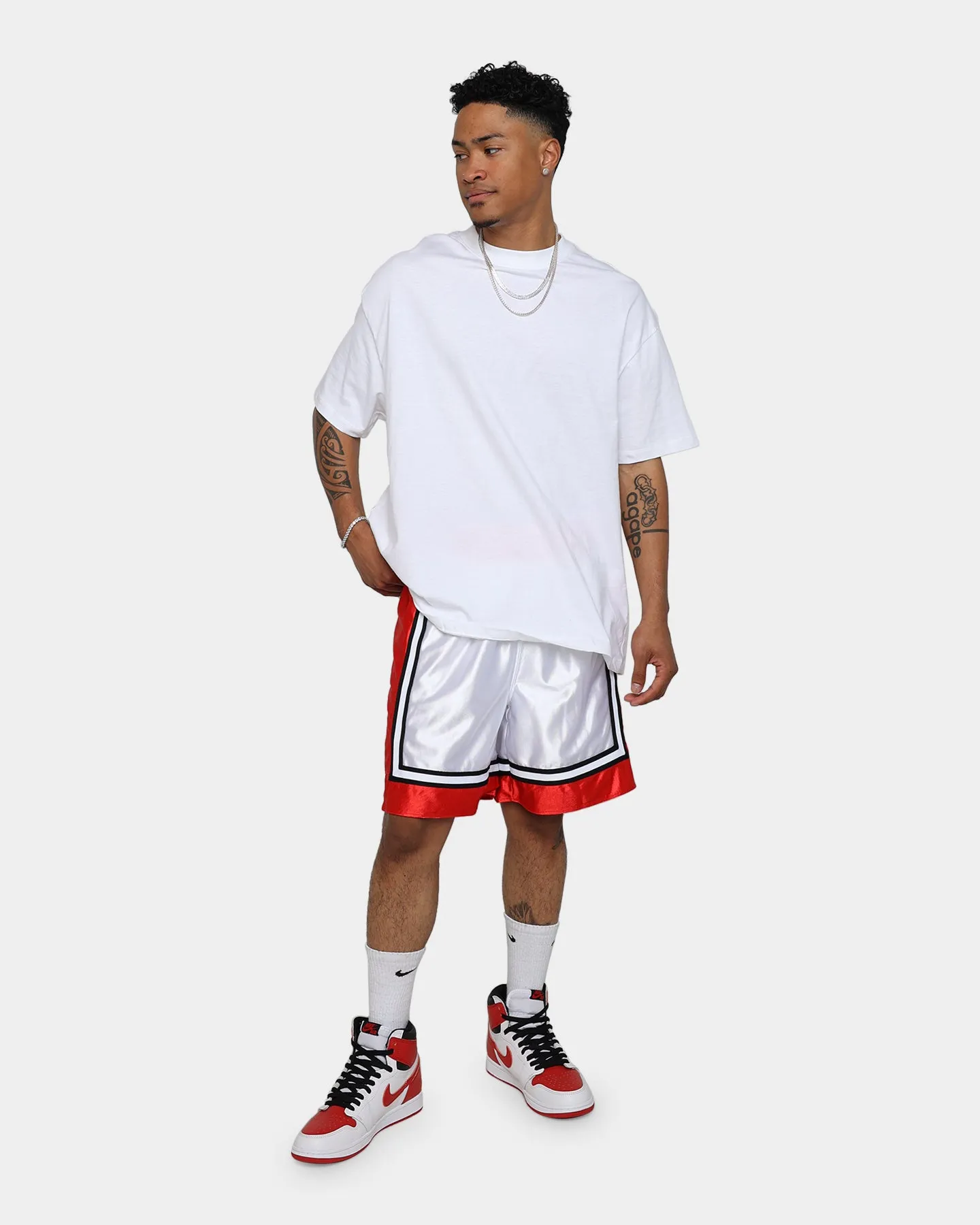 Summer essentials picnic wear 19Nine UNLV Legacy Shorts White