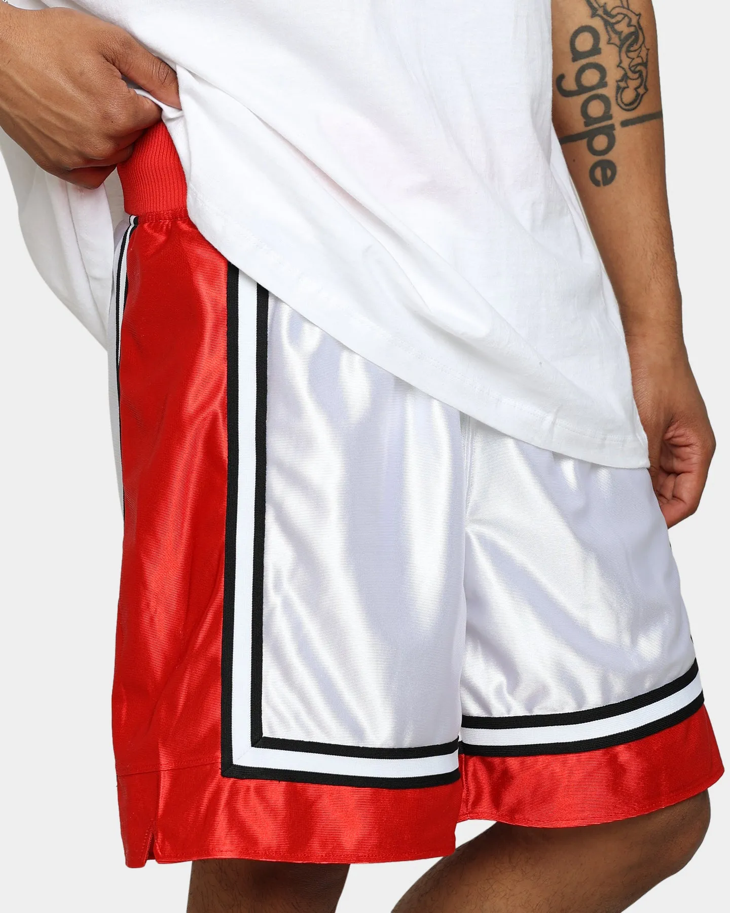19Nine UNLV Legacy Shorts White No Ride Up