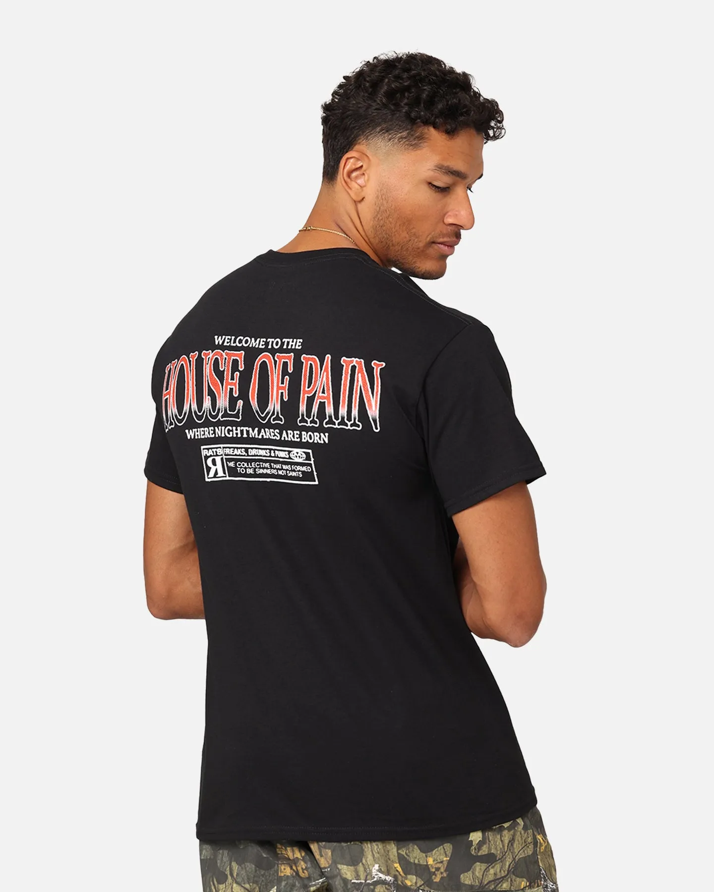 Rats Get Fat Rats Nightmare T-Shirt Black regular but not boring
