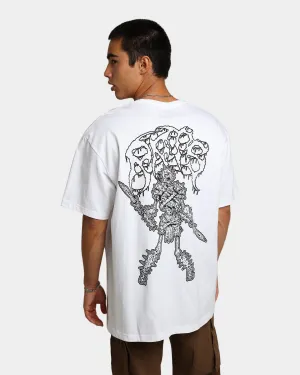 Rats Get Fat X Funeral French Rats Warrior T-Shirt White Eco Conscious Production Fit for Any Season