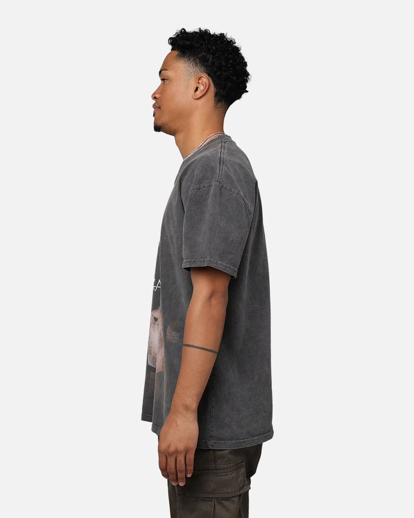Star Wars Ahsoka Huyang Heavyweight T-Shirt Black Wash Layerable Look