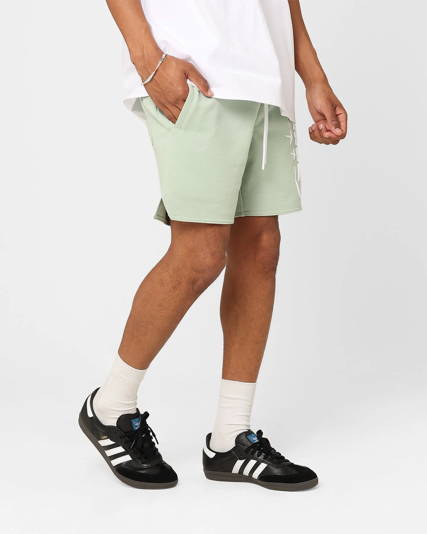 Carre 2K Shorts Pistachio Noise Free Fabric Active Wear