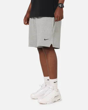 Nike Nocta Fleece CS Fleece Shorts Dark Grey Heather Minimalist Style