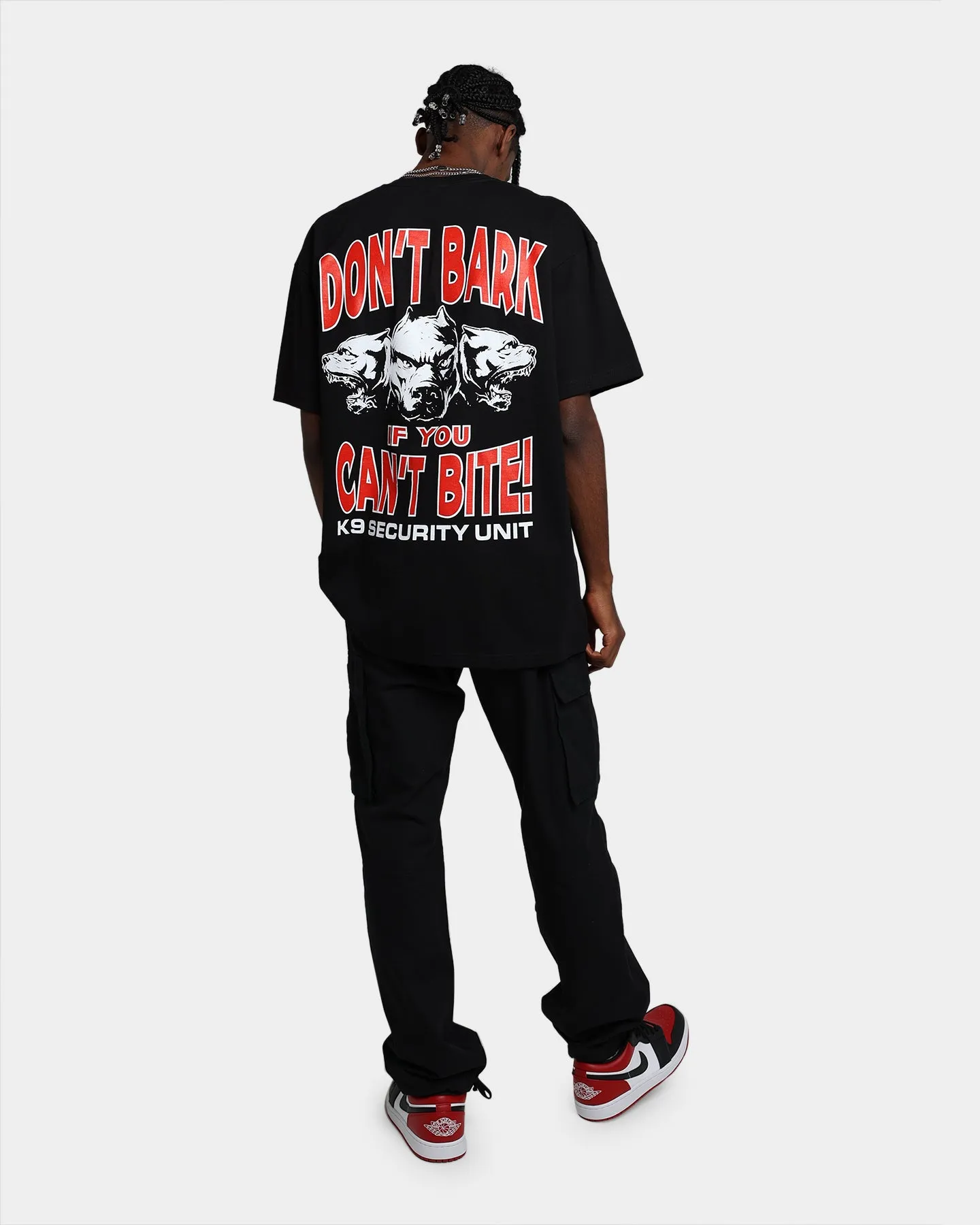 Rats Get Fat Don't Bark T-Shirt Black spandex blend UltraSoftBrushedInterior