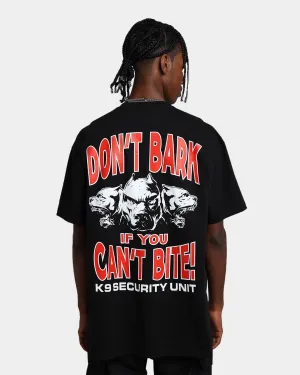 Classic Style yoga clothing Rats Get Fat Don't Bark T-Shirt Black