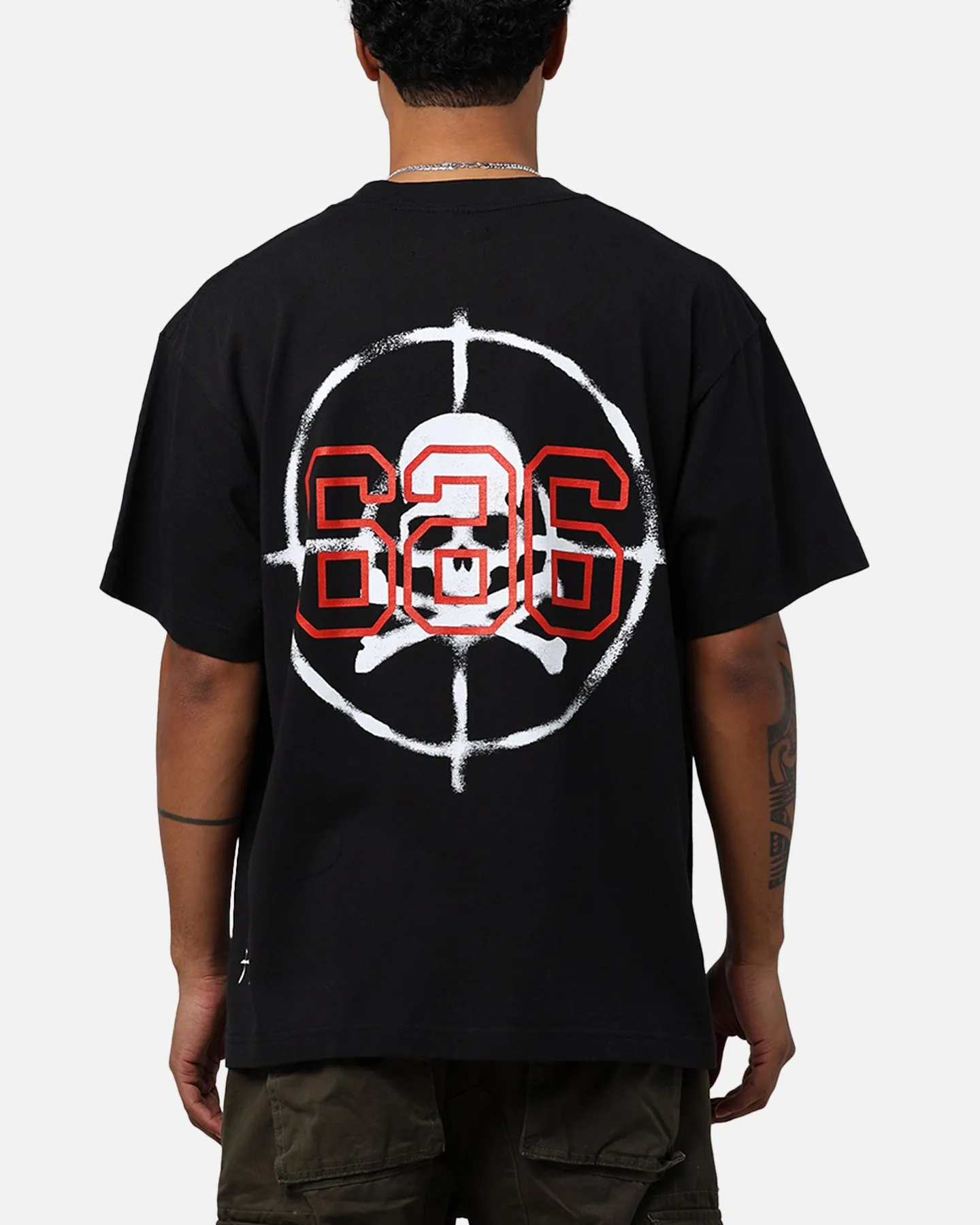 Saint Morta Death Wish Patrol T-Shirt Black Recycled Material Street Comfort
