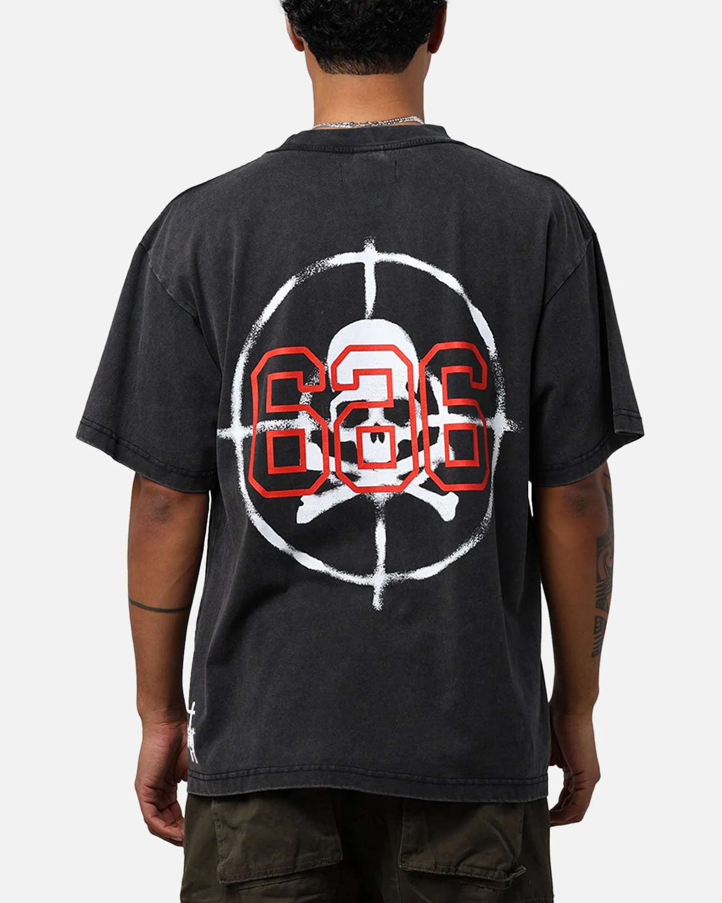 Saint Morta Death Wish Patrol T-Shirt Vintage Black Cozy Touch Lightweight Feel