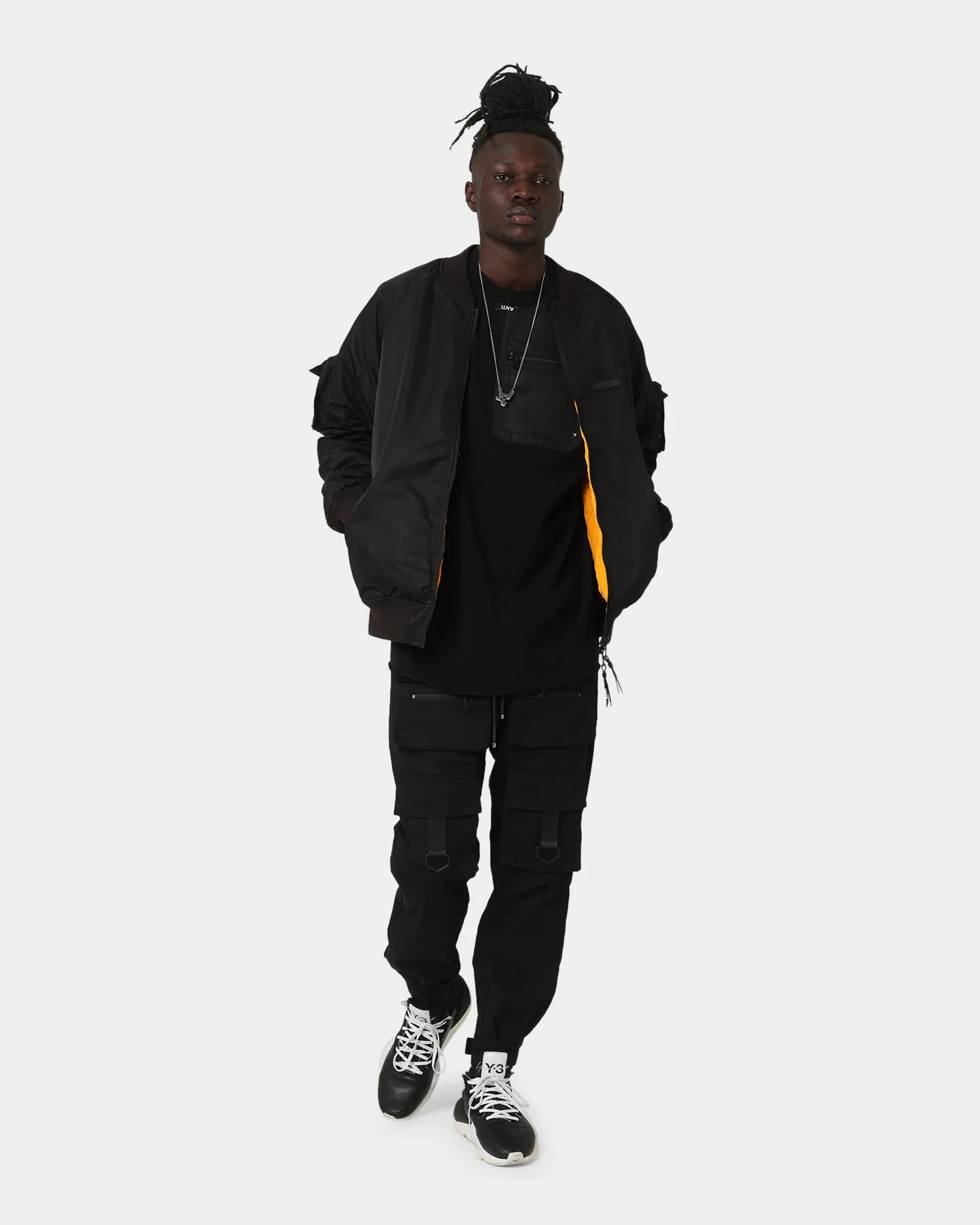 Perfect for Any Outfit Weekend Ready The Anti Order Oversized Utility T-Shirt Black