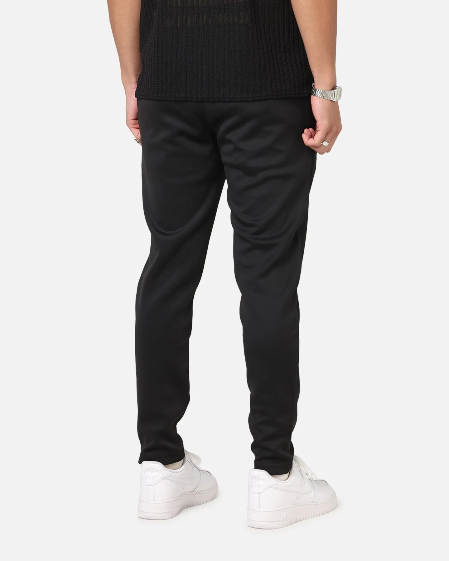 Sik Silk Smart Joggers Black Sleek Waist