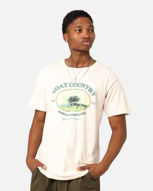 Goat Crew Countryside T-Shirt Off White contrast Fit For Movement