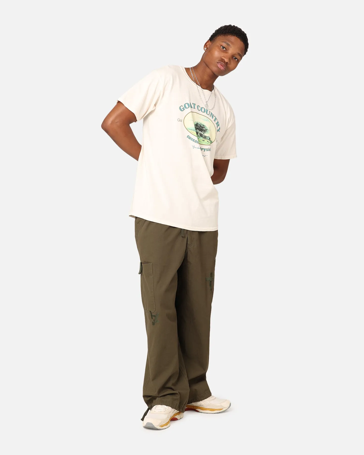 Goat Crew Countryside T-Shirt Off White Easy Style