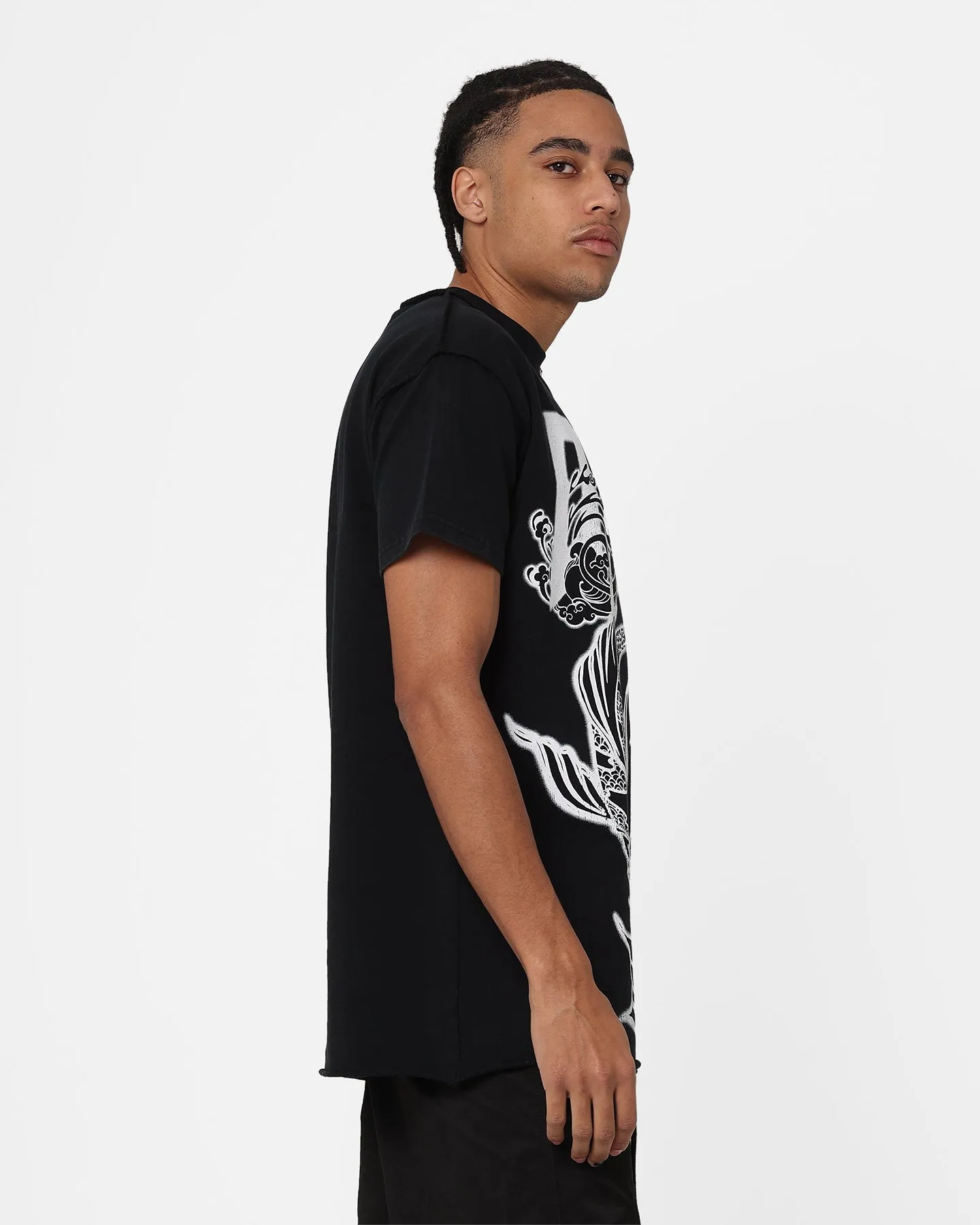 Comfy Apparel DXXMLIFE Koizen Oversized Vintage T-Shirt Vintage Black