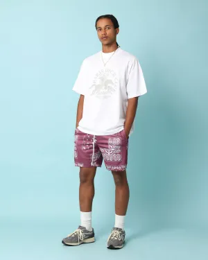 Carr?? Stallion Oversized T-Shirt White Circular Knit Construction Timeless Top