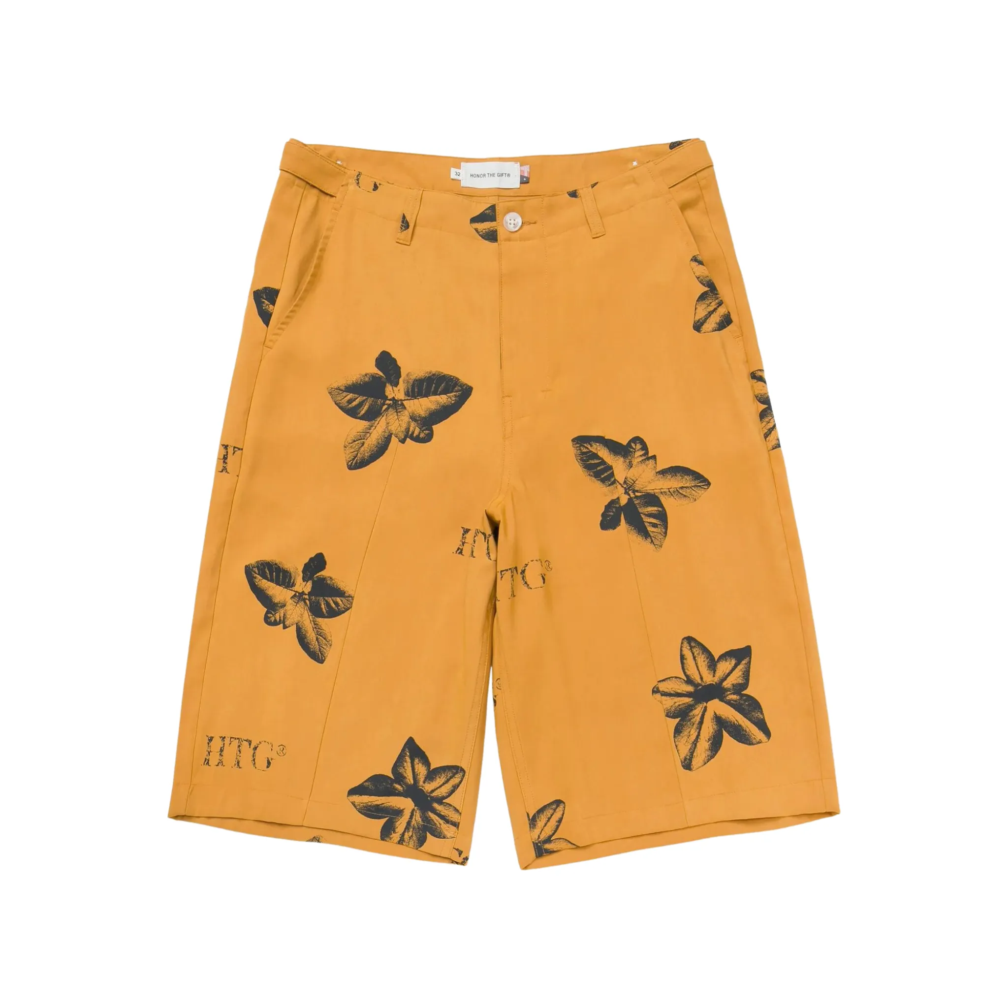 Activewear LightweightTextile Honor The Gift Tobacco Short (Mustard)