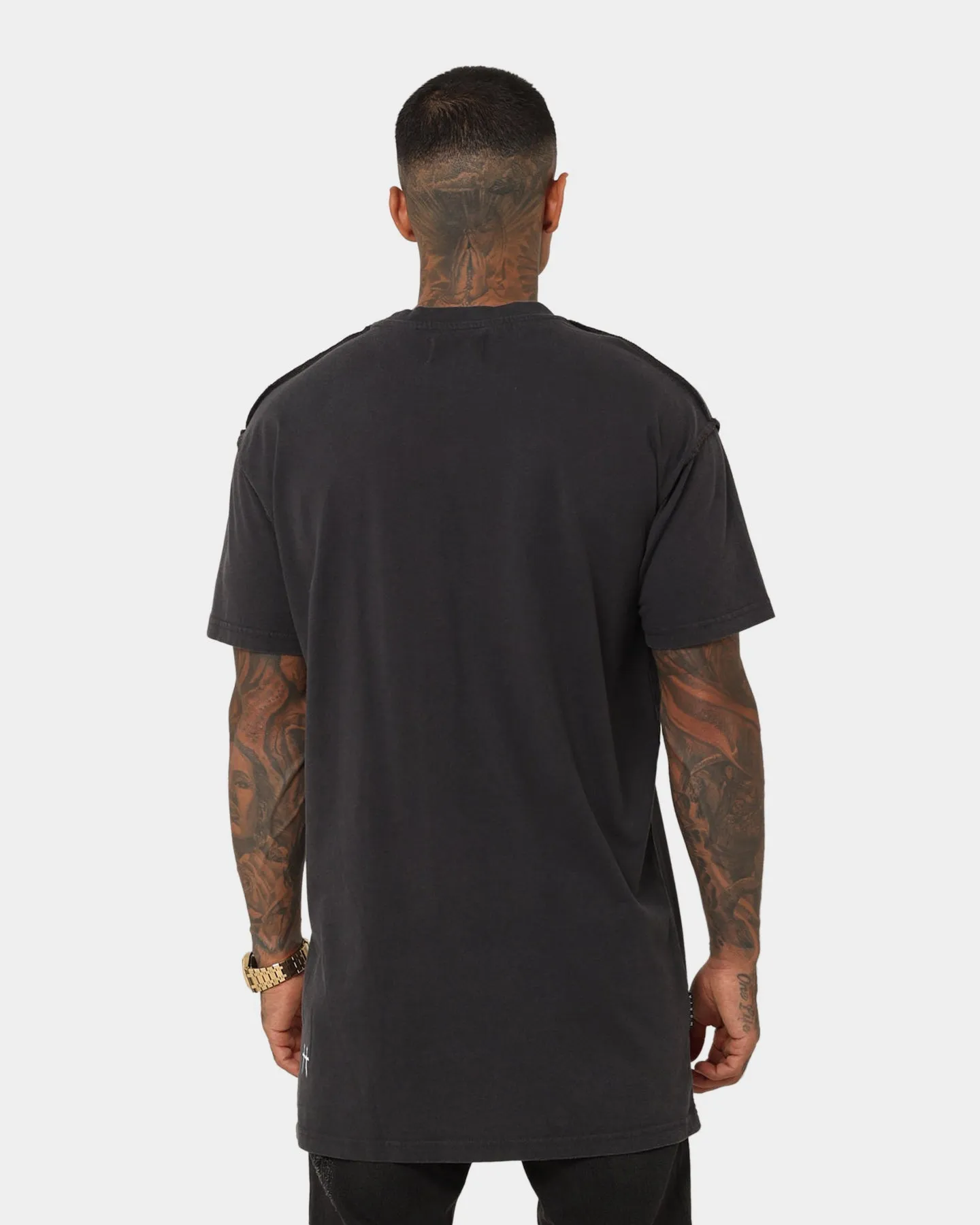Saint Morta Established T-Shirt Vintage Black Casual Outfit Relaxed and Easy
