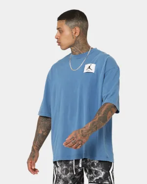 Jordan Flight Essential Washed Oversized T-Shirt True Blue Leisure Wear Active Layering