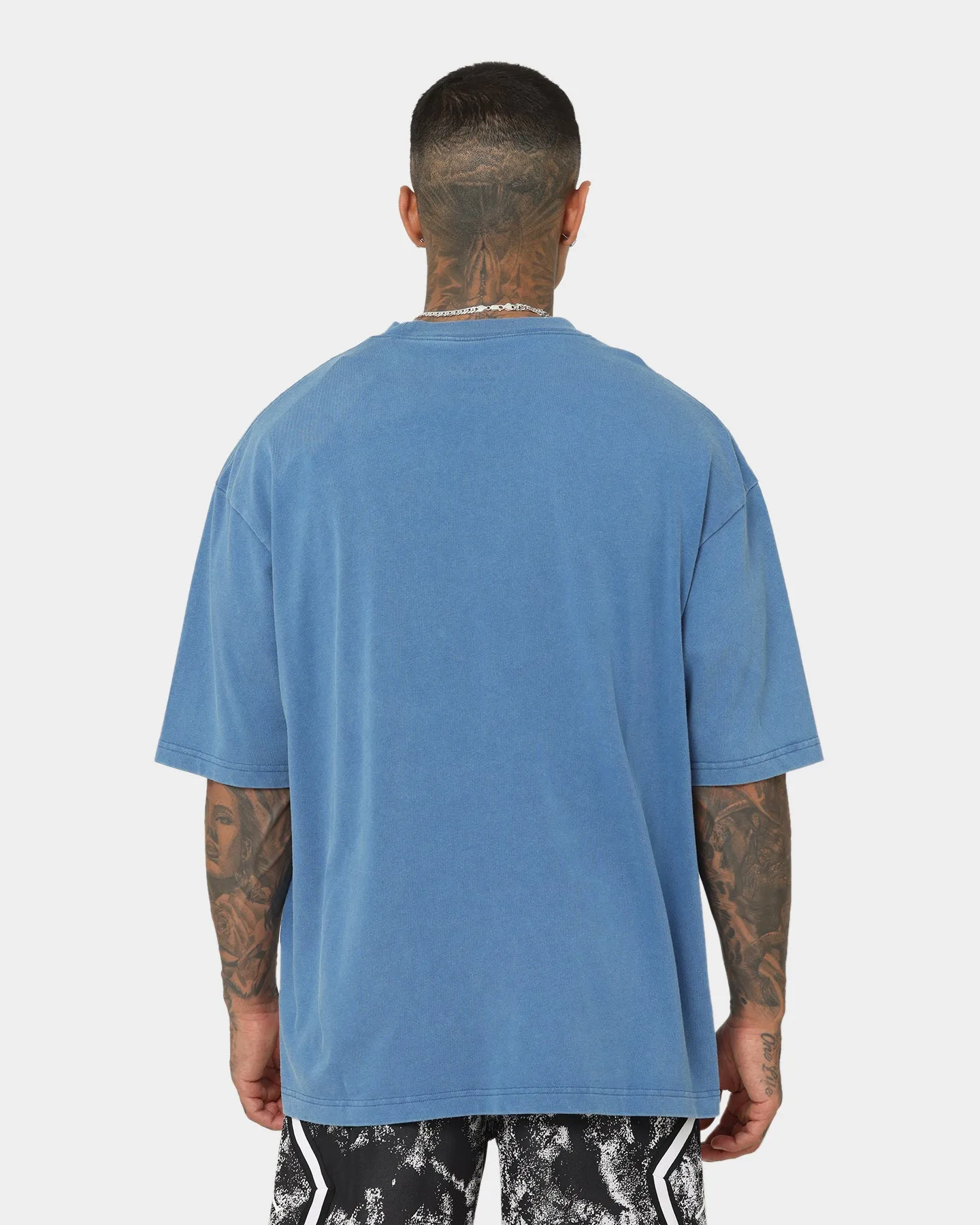 Jordan Flight Essential Washed Oversized T-Shirt True Blue Seasonal Comfort Style