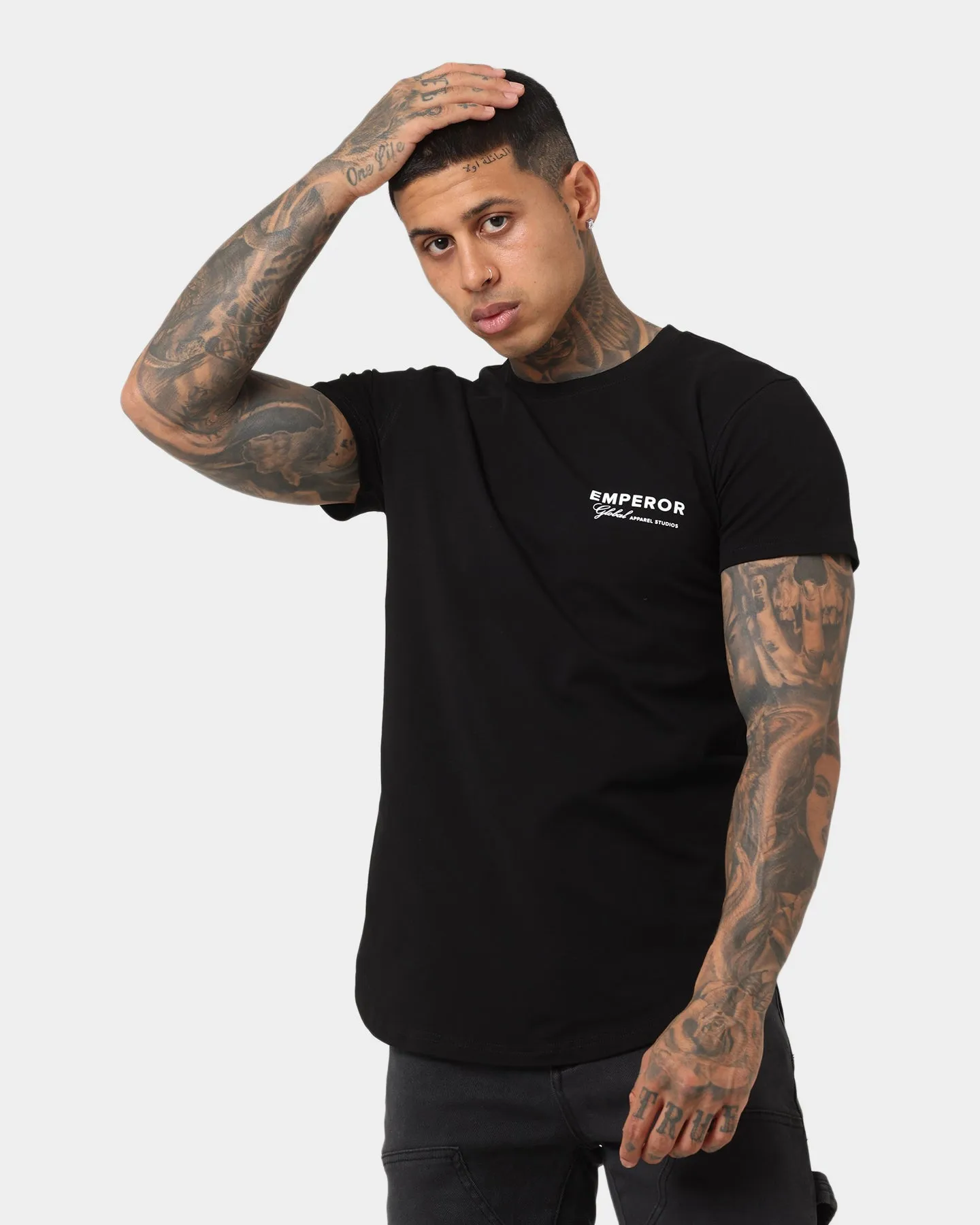 Emperor Apparel Global After Dark T-Shirt Black Chic Look Stylish Comfort