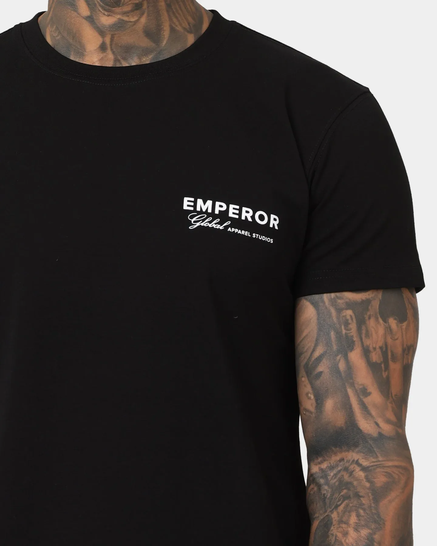 Emperor Apparel Global After Dark T-Shirt Black Minimal Outfit
