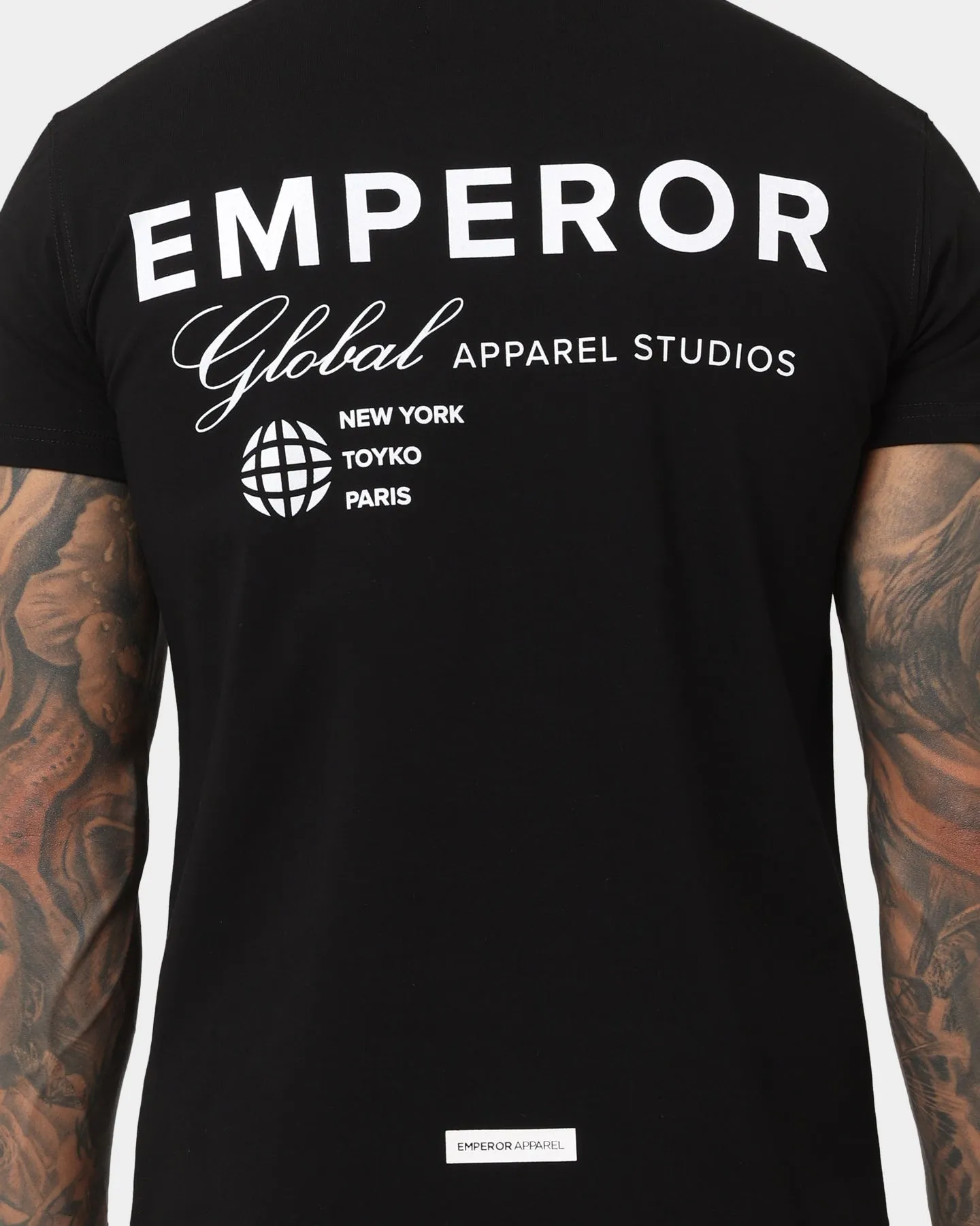 Emperor Apparel Global After Dark T-Shirt Black Effortless Fashion Cozy Wearable