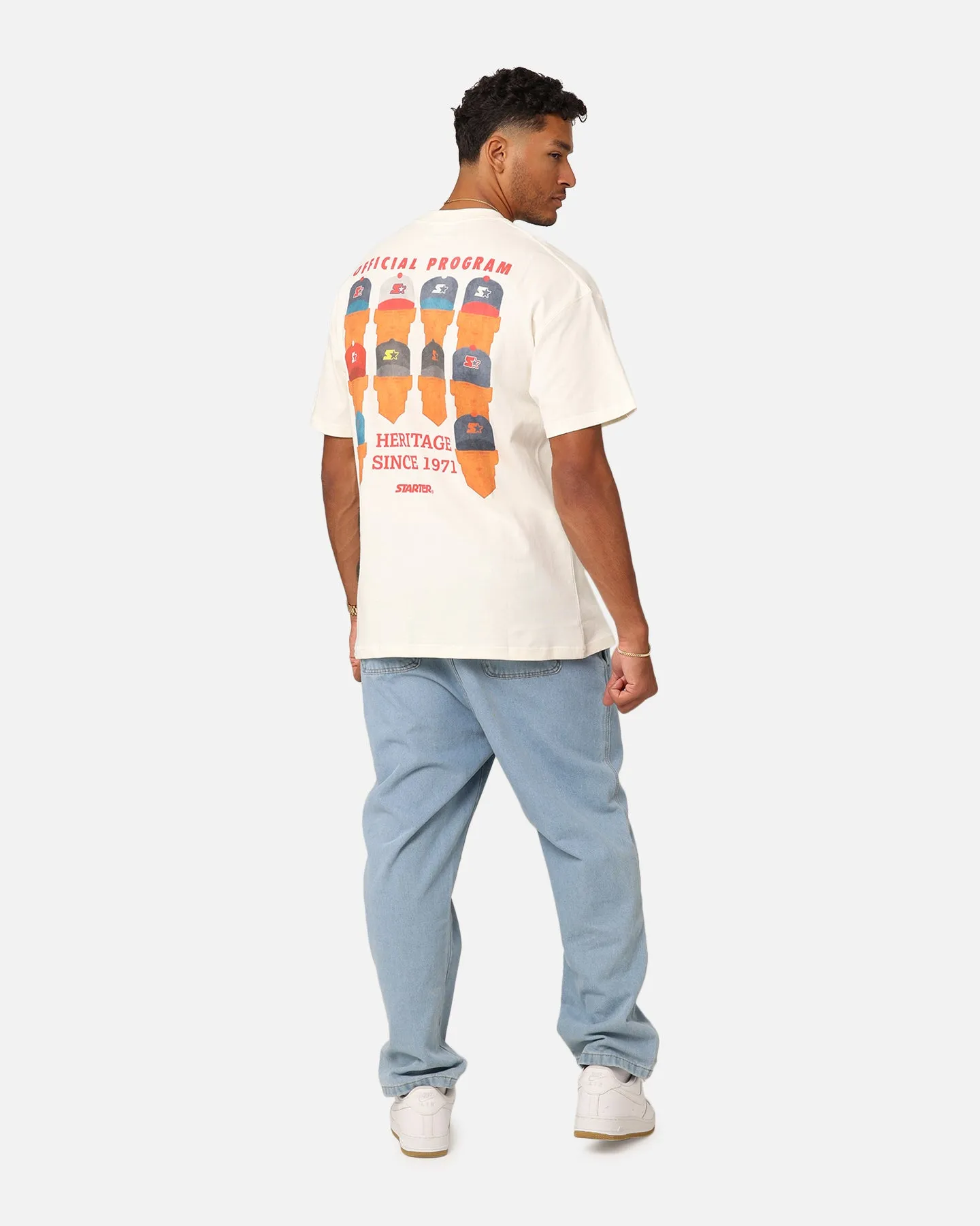 Layerable Look Starter Hat Game T-Shirt Off White