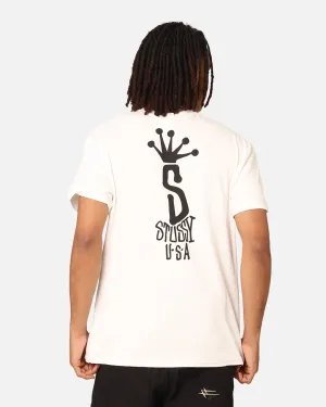 Day-to-Night Look Autumn coziness Stussy Big S LCB T-Shirt White