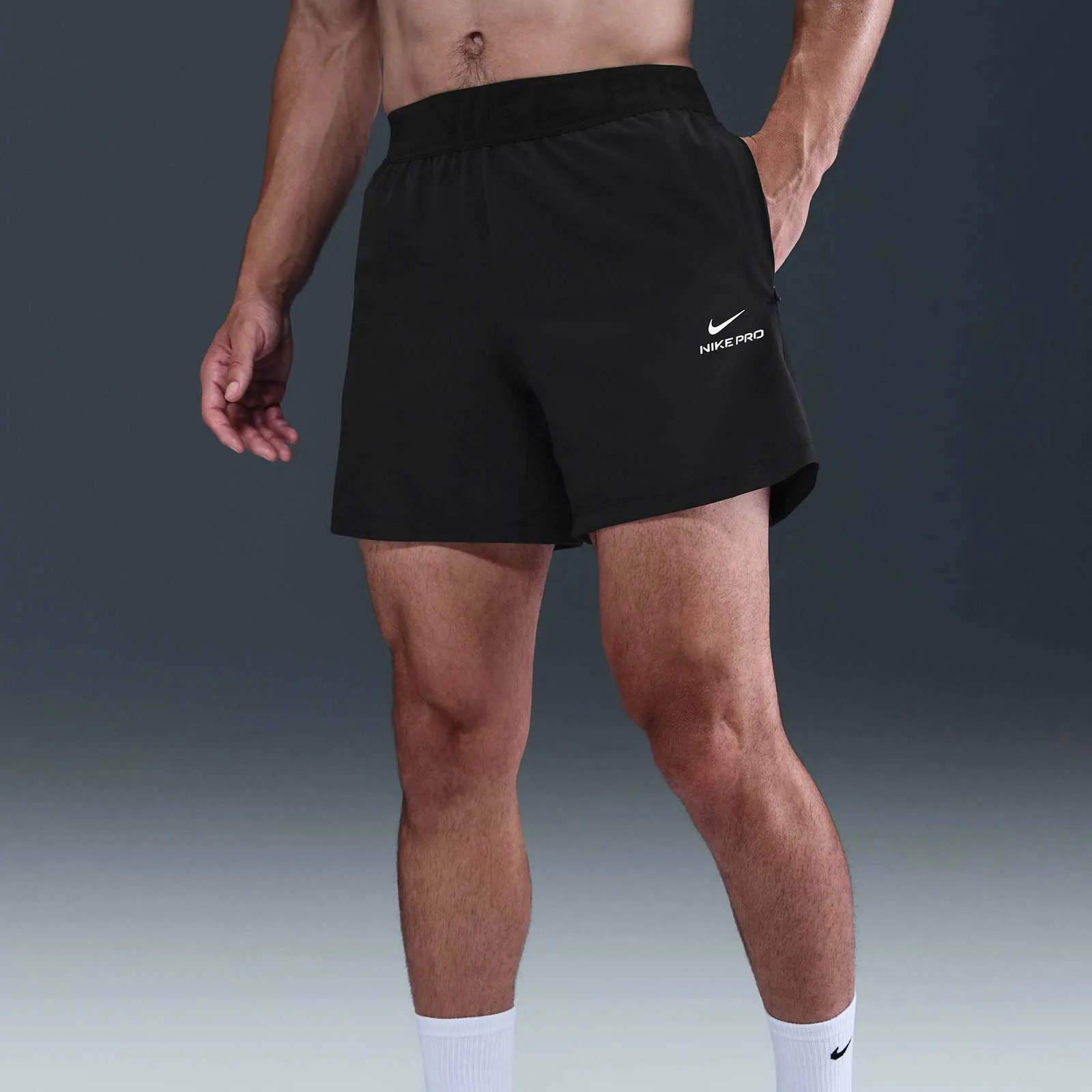Active Wear Fit Nike Pro Training Mens Dri-FIT 6" Shorts