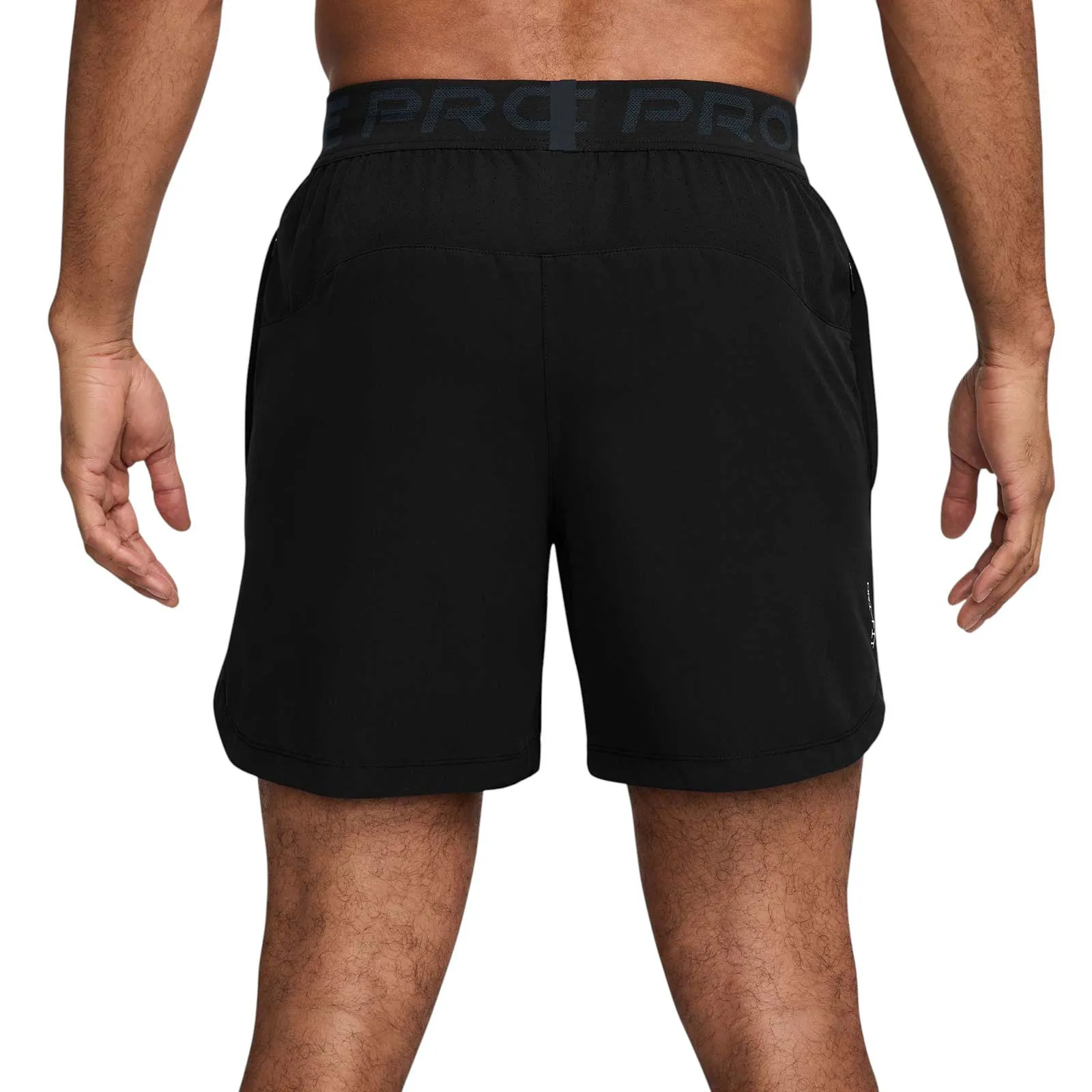 ribbed texture Hassle free maintenance Nike Pro Training Mens Dri-FIT 6" Shorts