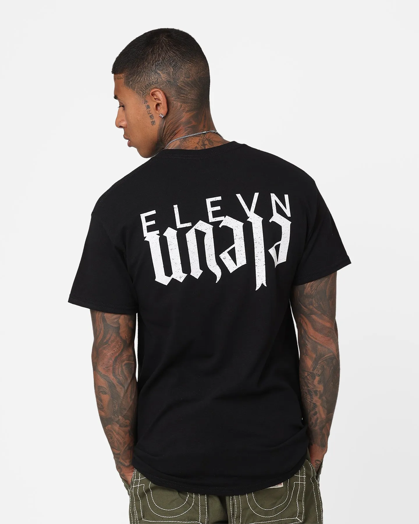 Elevn Clothing Co Upside T-Shirt Black High Density Fabric Functional Style