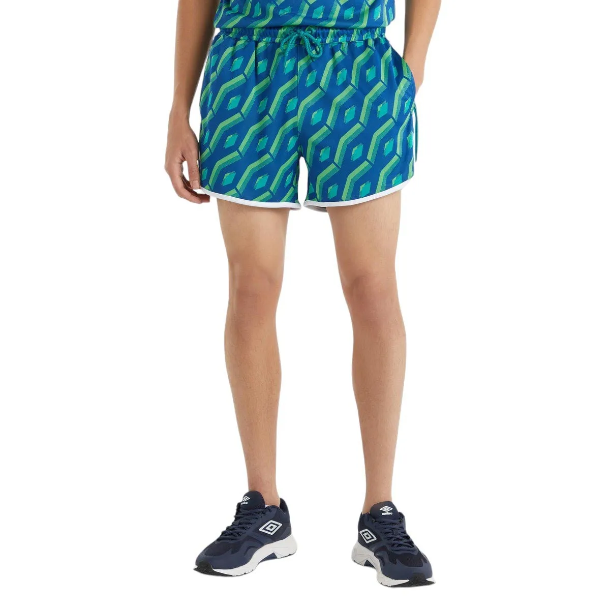 Umbro Jaquard Mens Retro Shorts Versatile Comfort