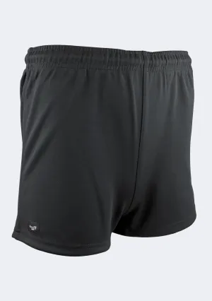 Outdoor Adventure gym kit Burley Sekem Men's Black Baggy Football Shorts