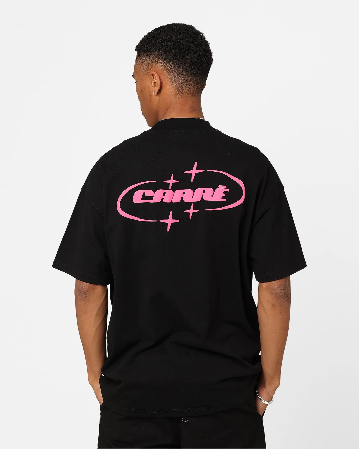 Comfy Essentials Wear Carre 2K Heavyweight Oversized T-Shirt Black