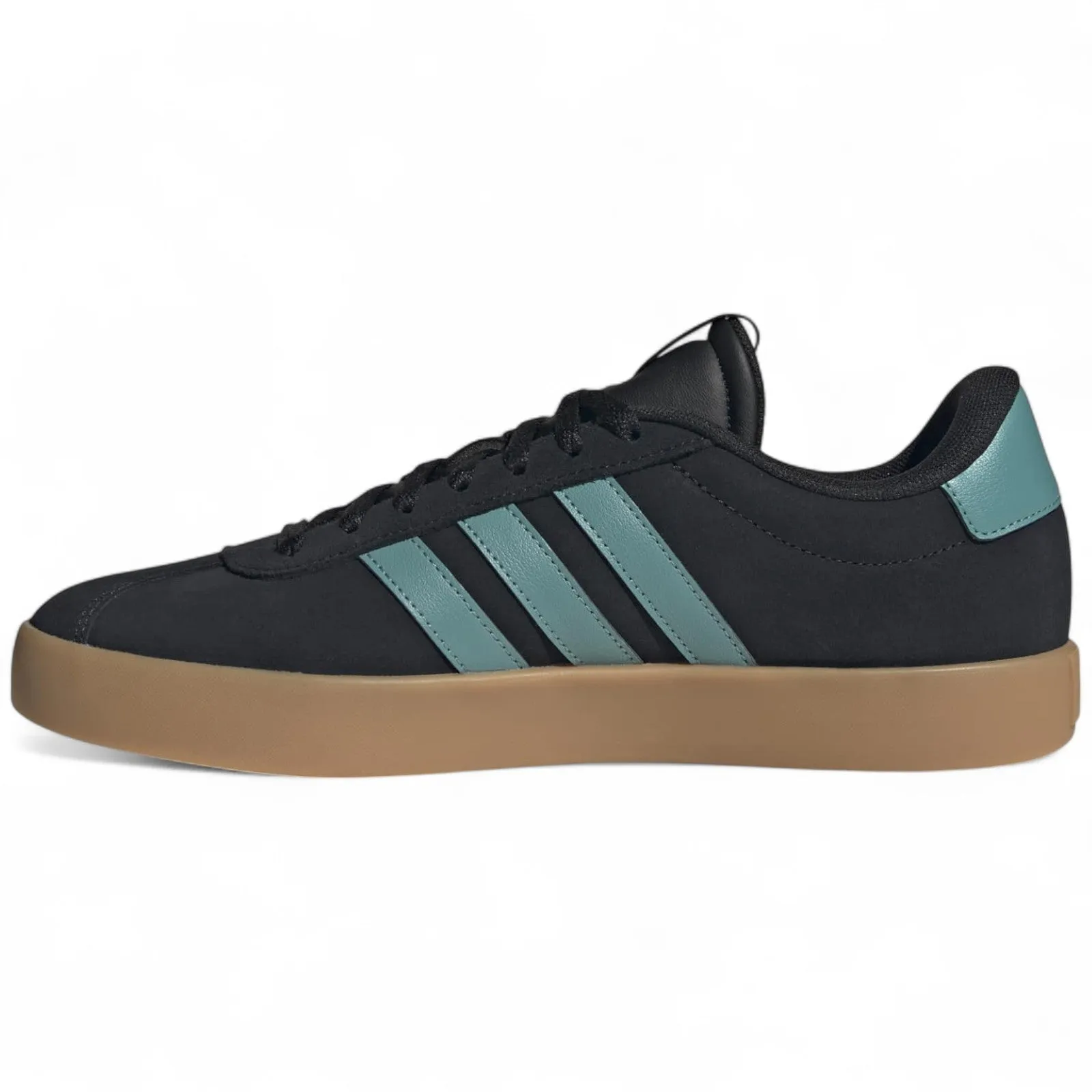 French Soft adidas VL Court 3.0 Mens Cushioned Leather Trainers
