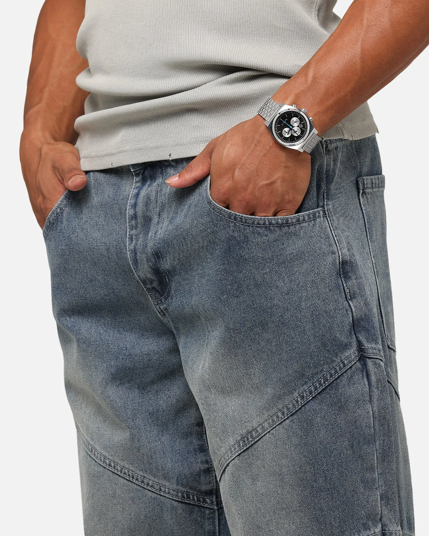 Saint Morta Amplus Armoury Jeans Dirty Denim Tailored Wear