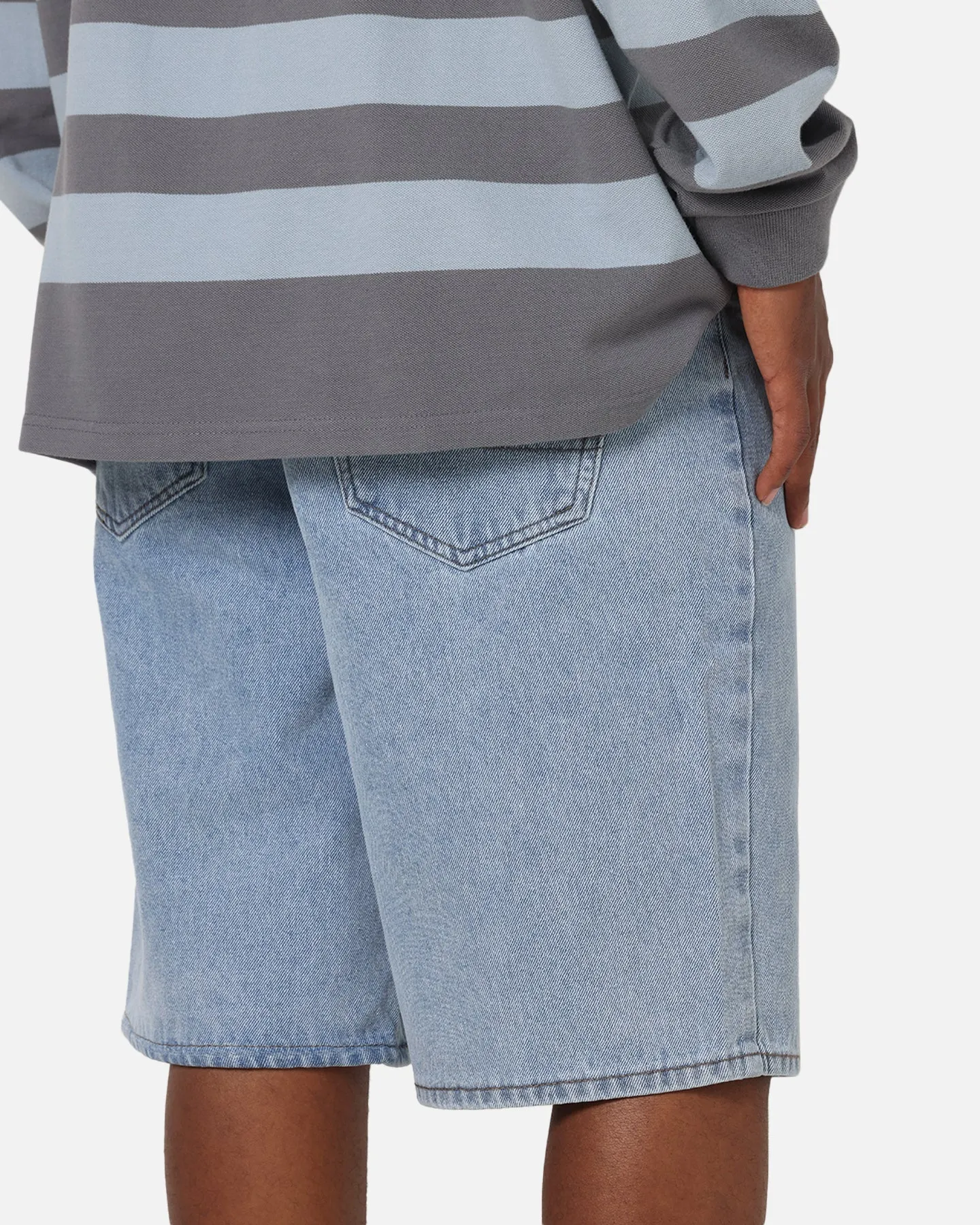 S Double Denim Standard Shorts Super Light poolside gear
