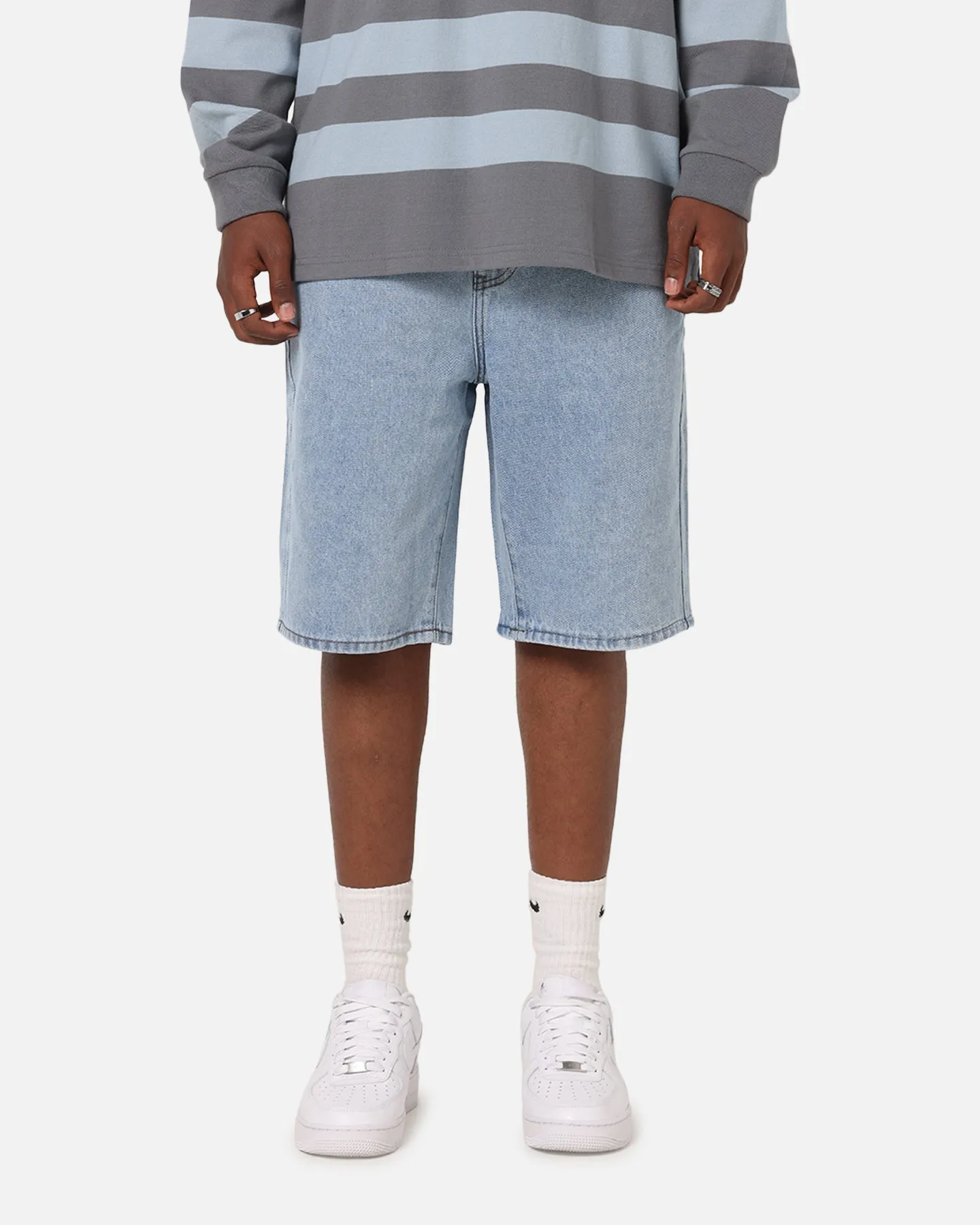 Comfy Active Wear S Double Denim Standard Shorts Super Light