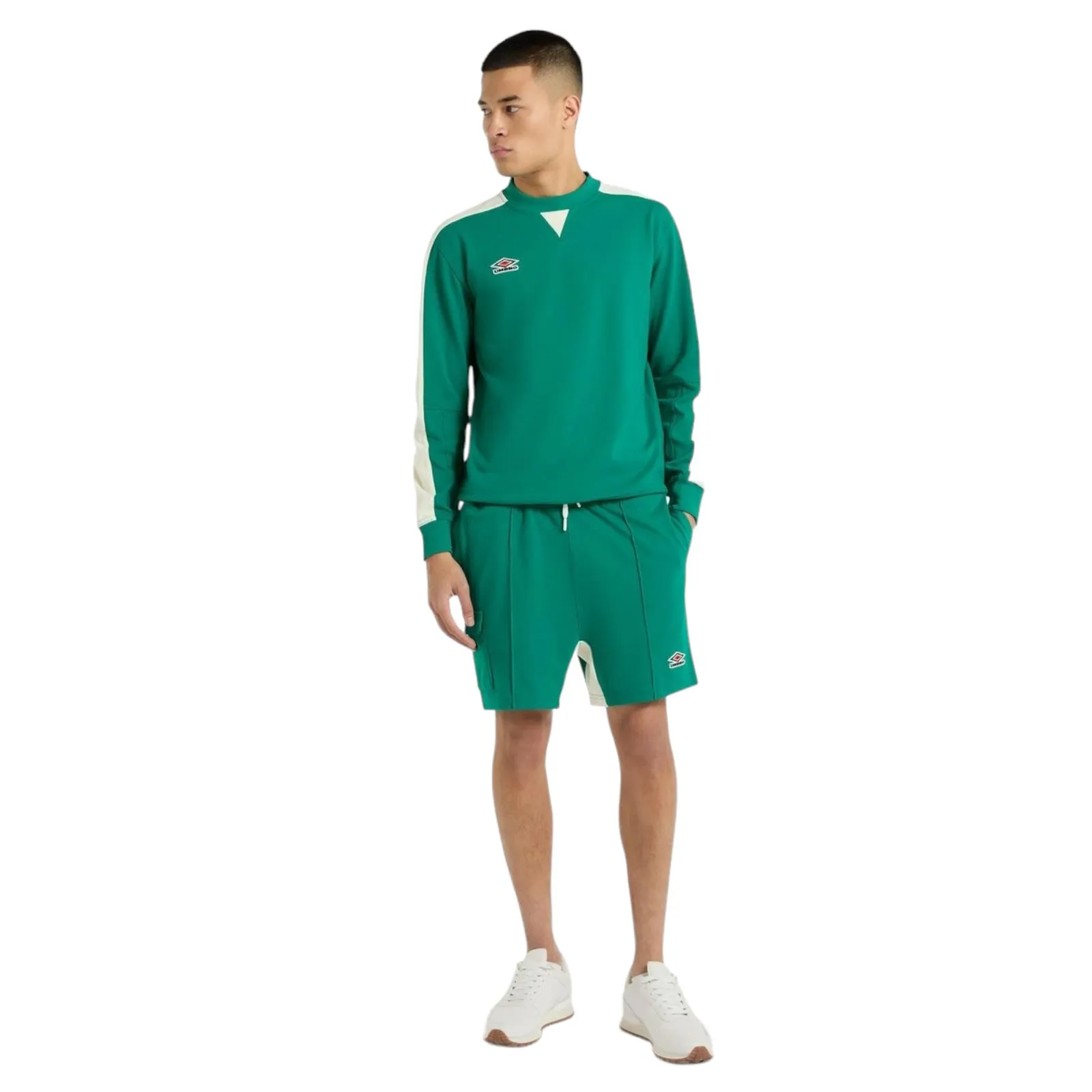 All Day Dynamic Flex Zones Umbro Panelled Mens Shorts