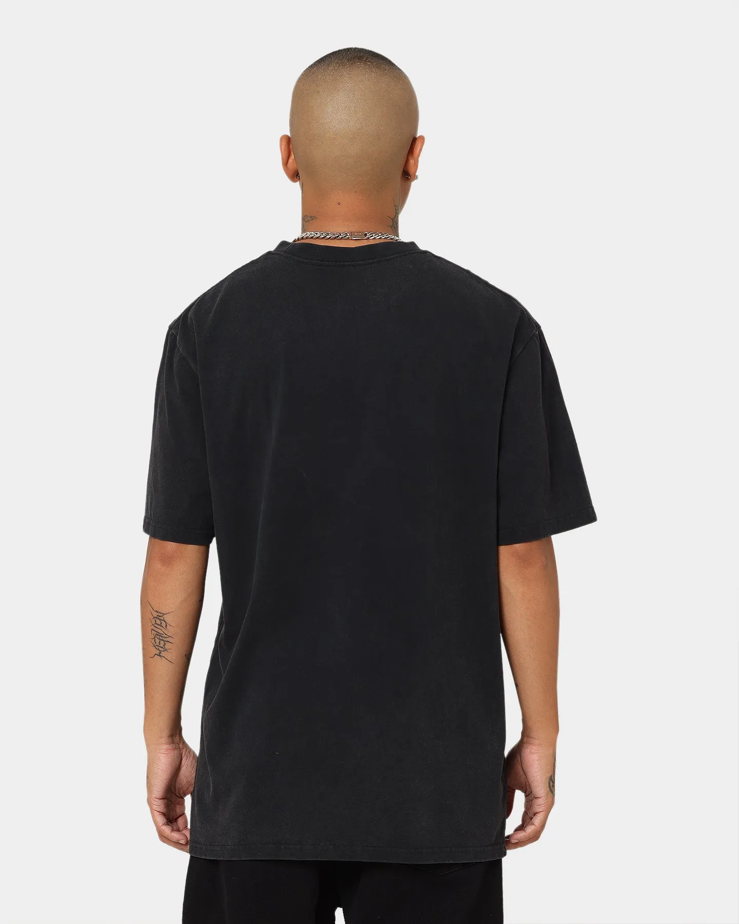 YUNGBLUD Universal Music X YUNGBLUD The Funeral Vintage T-Shirt Washed Black Travel Ready Easy Layer