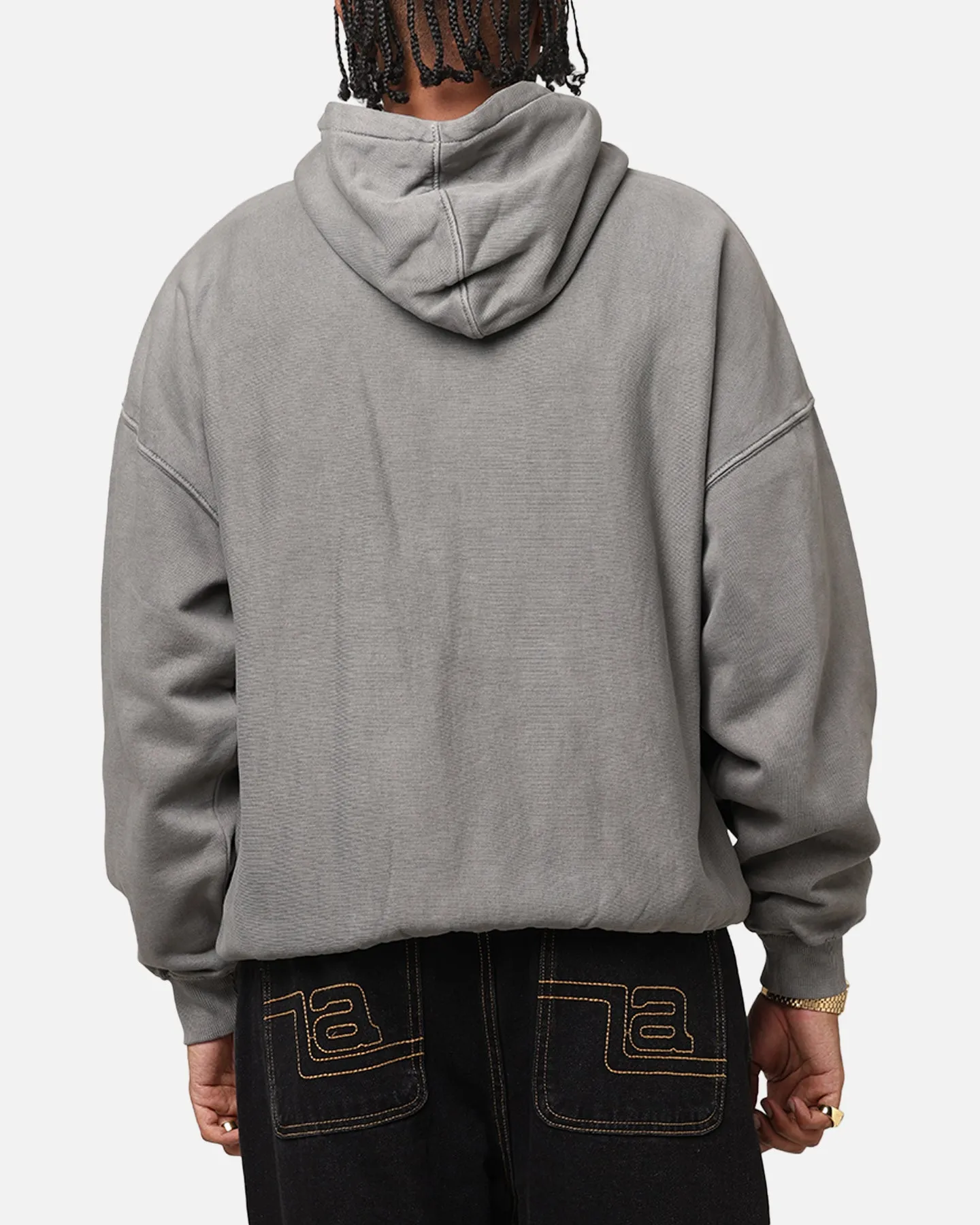 skiing gear Water resistant coating The Anti Order Tori Boxy Hoodie Washed Charcoal